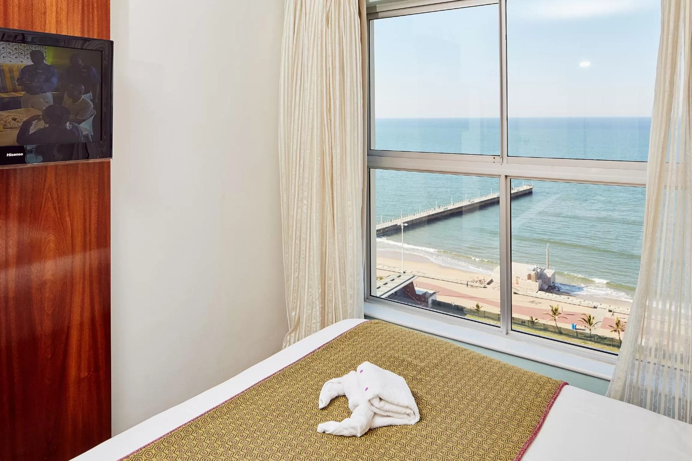 Bed in First Group The Palace All-Suite