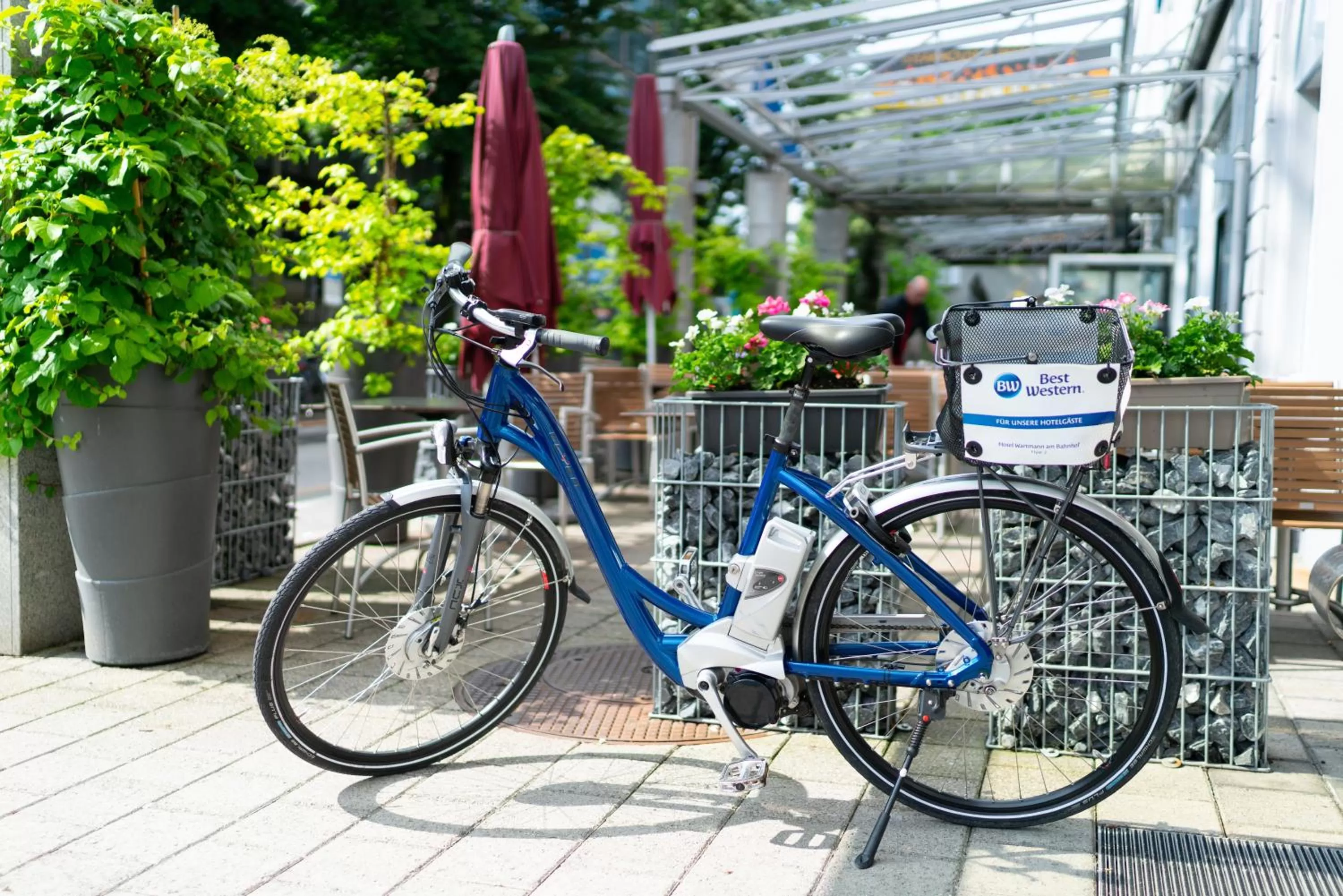 Facade/entrance in Hotel Wartmann am Bahnhof