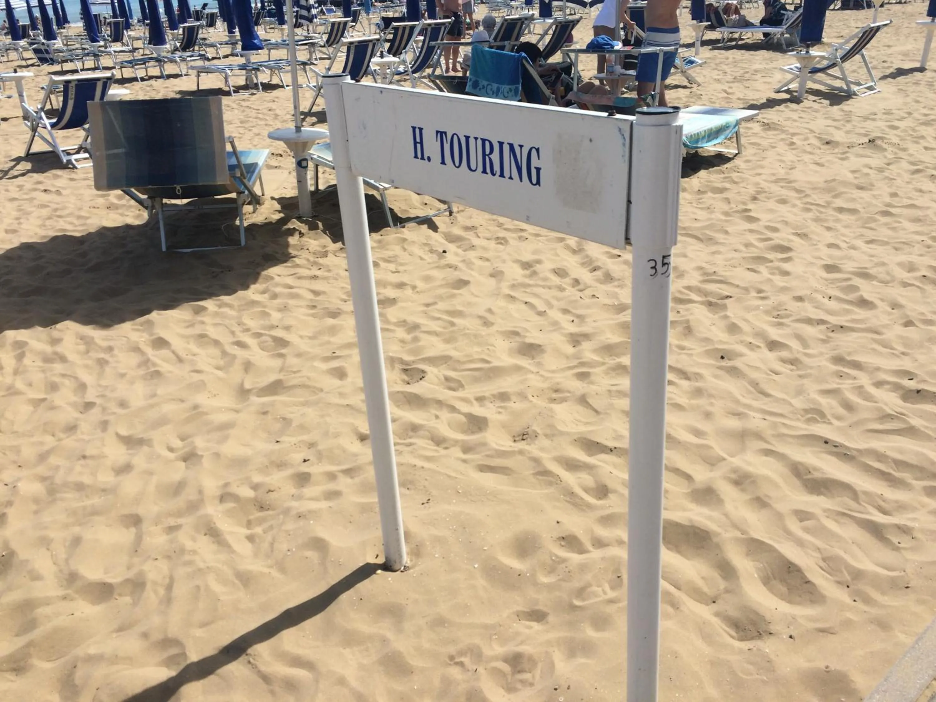 Beach in Hotel Touring