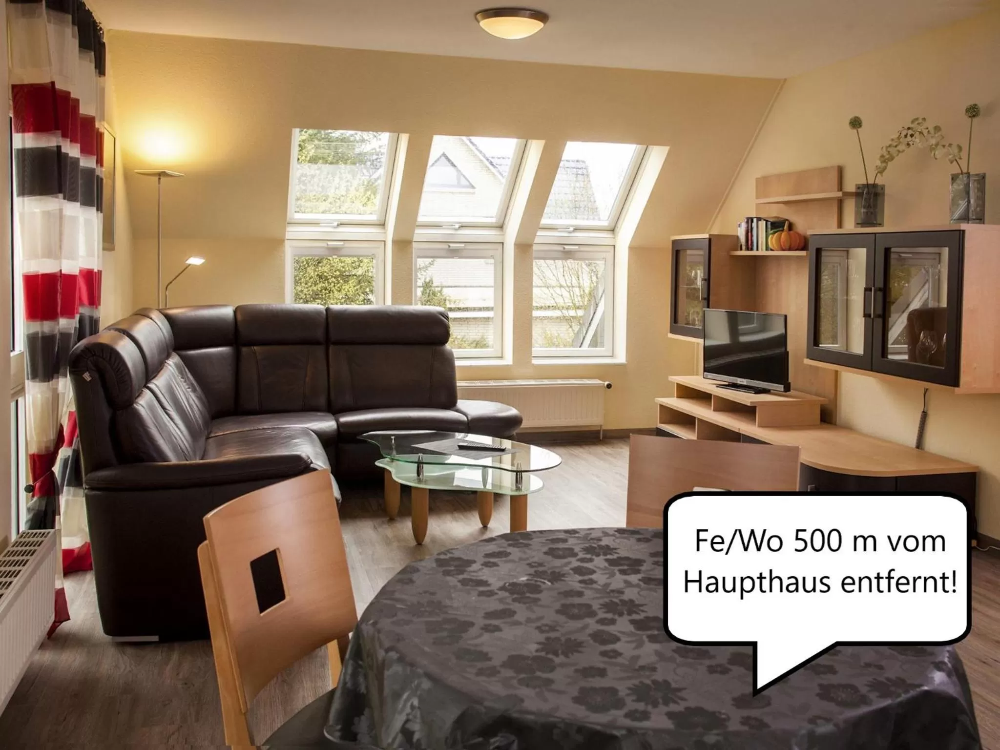 Living room in Gästehaus Scharfe Kurve