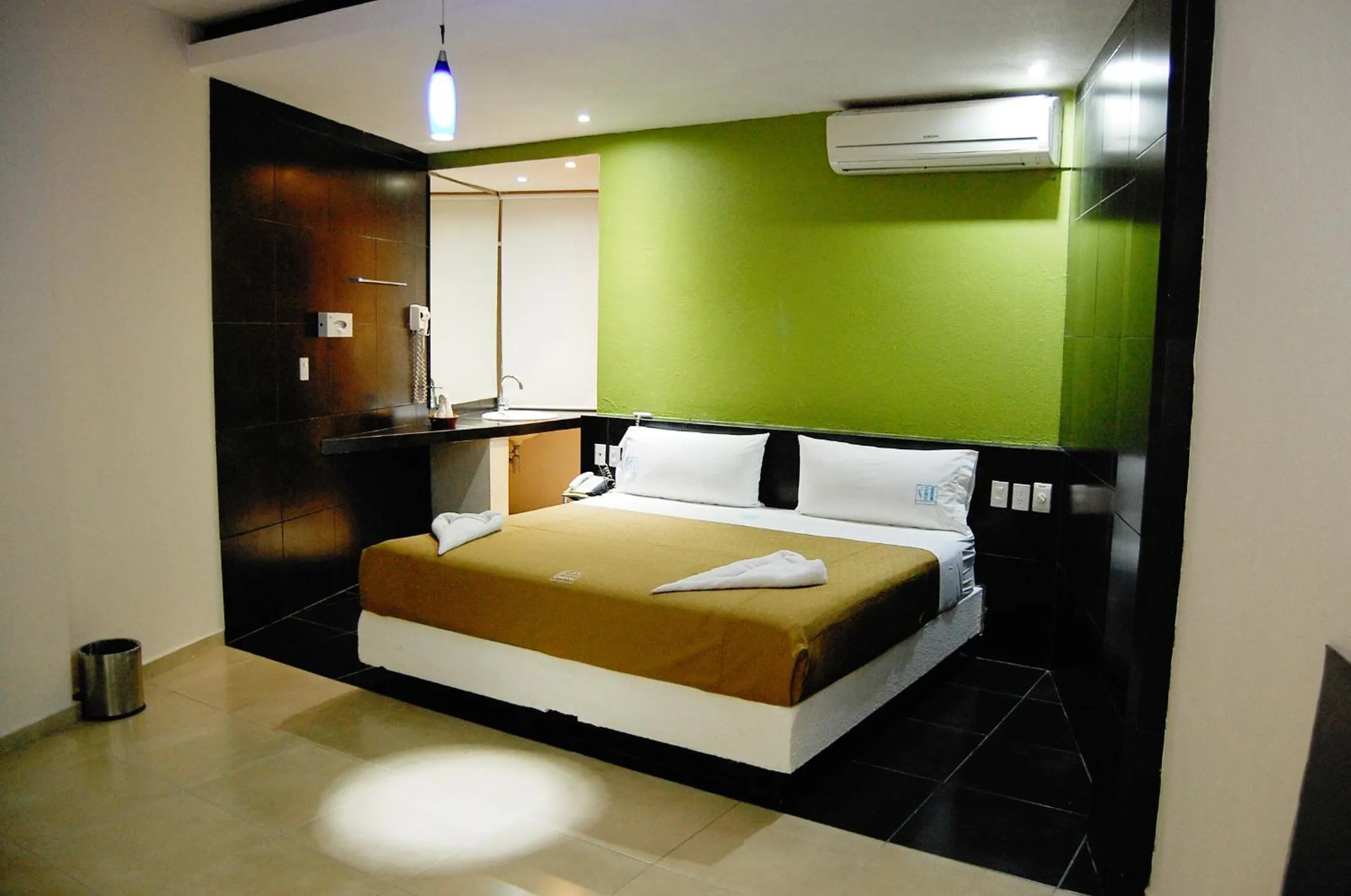 Bed in Hotel Porto Novo