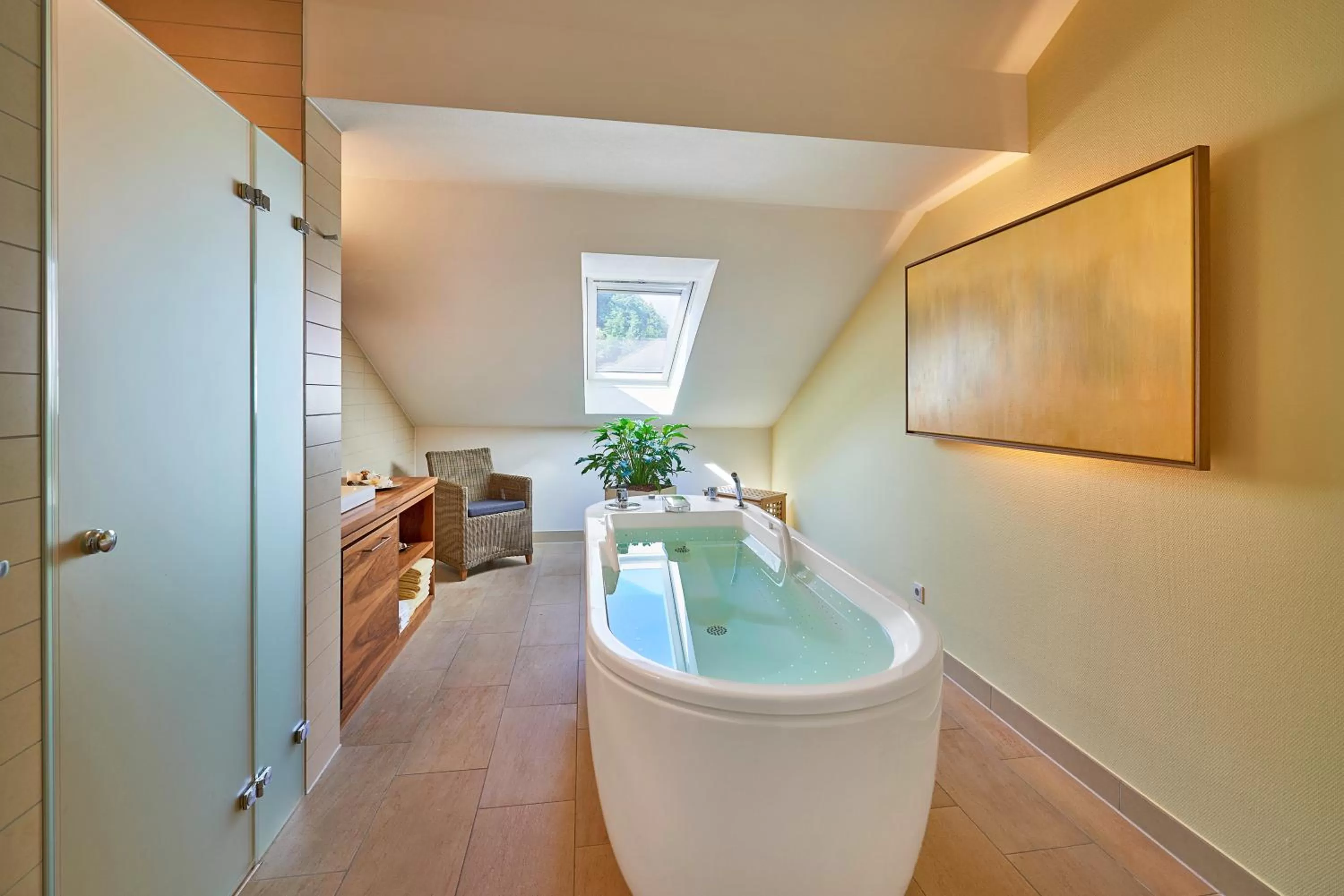 Spa and wellness centre/facilities in Hotel Elbresidenz an der Therme