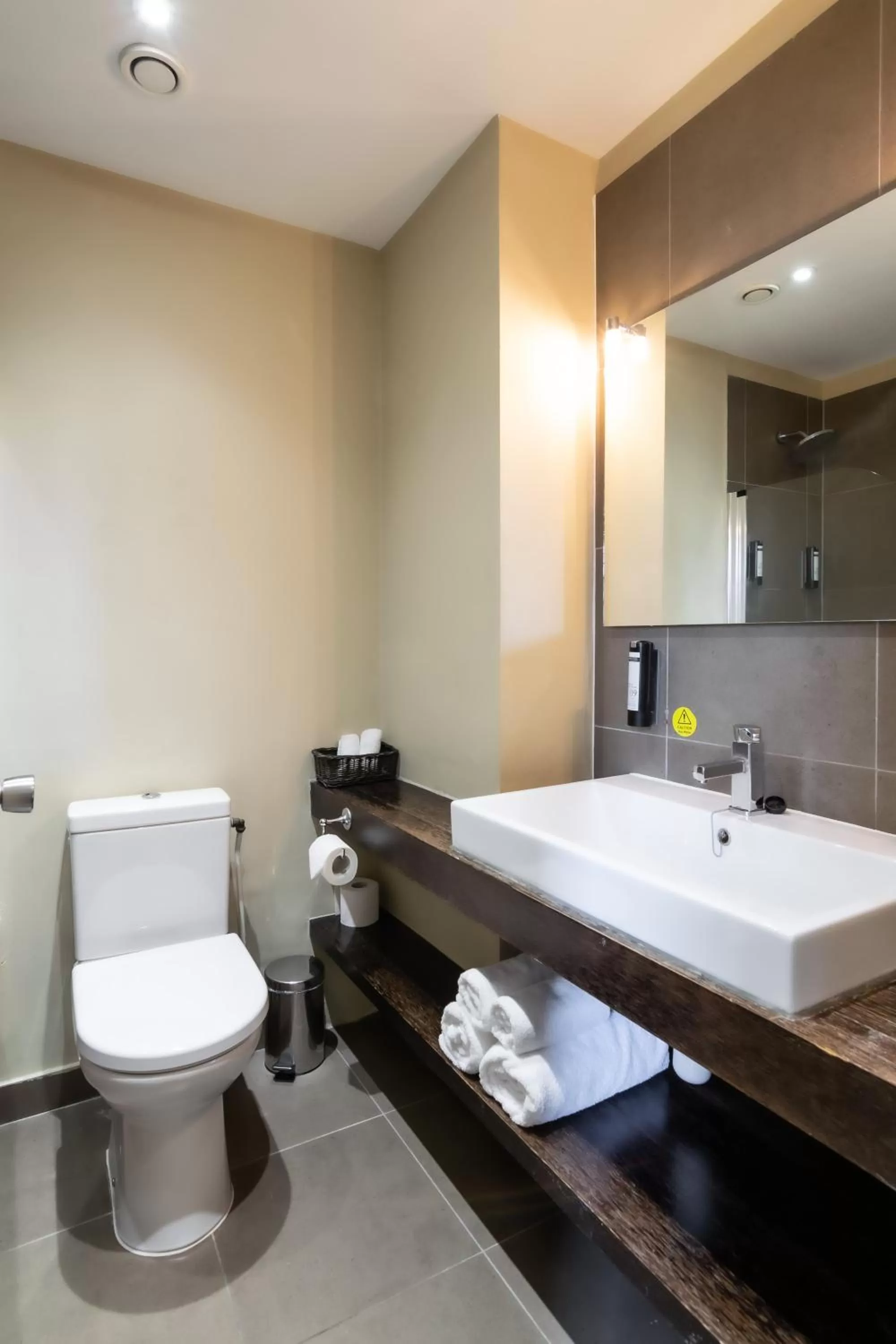 Toilet in Kew Gardens Hotel