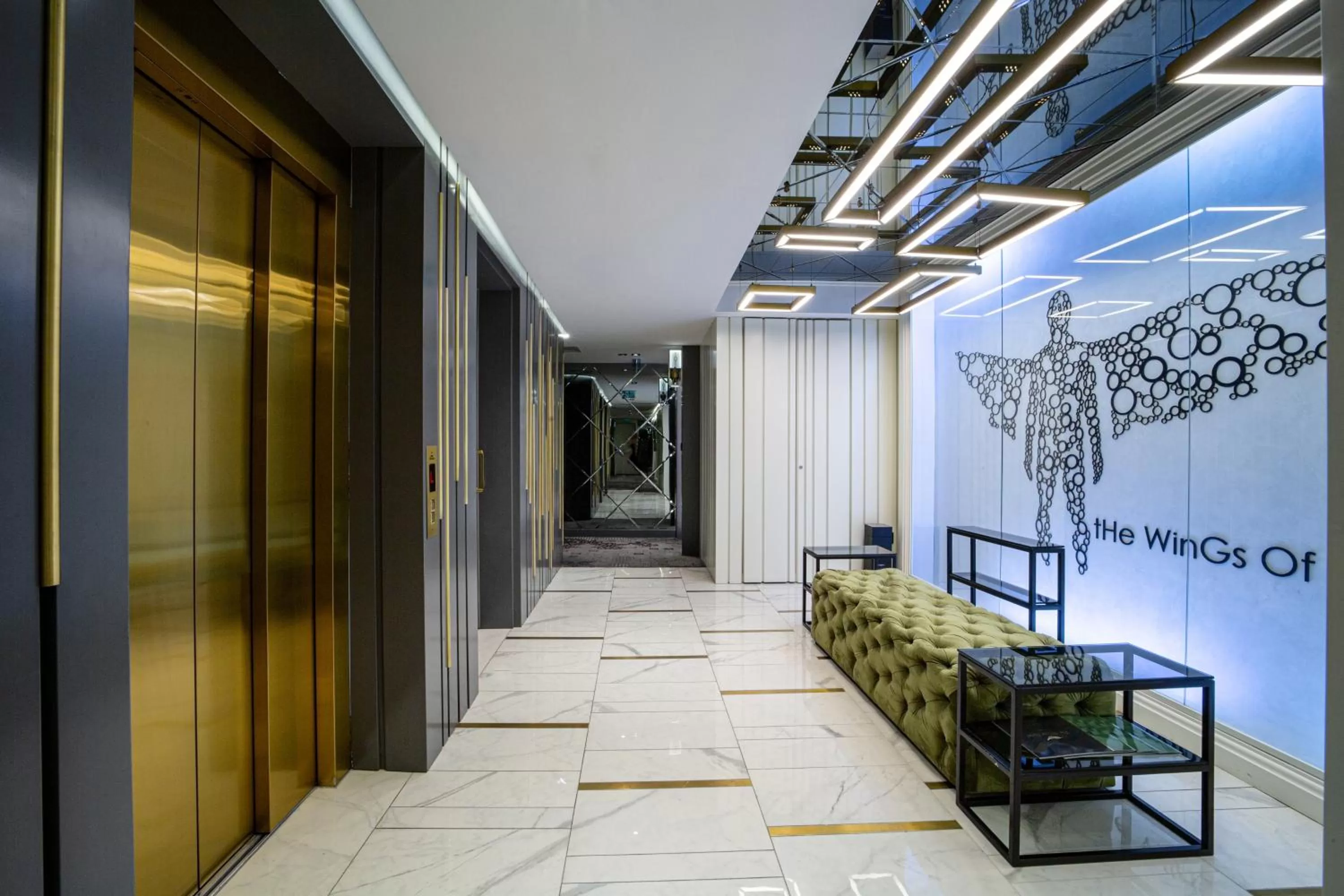 Decorative detail in The Wings Hotel Istanbul