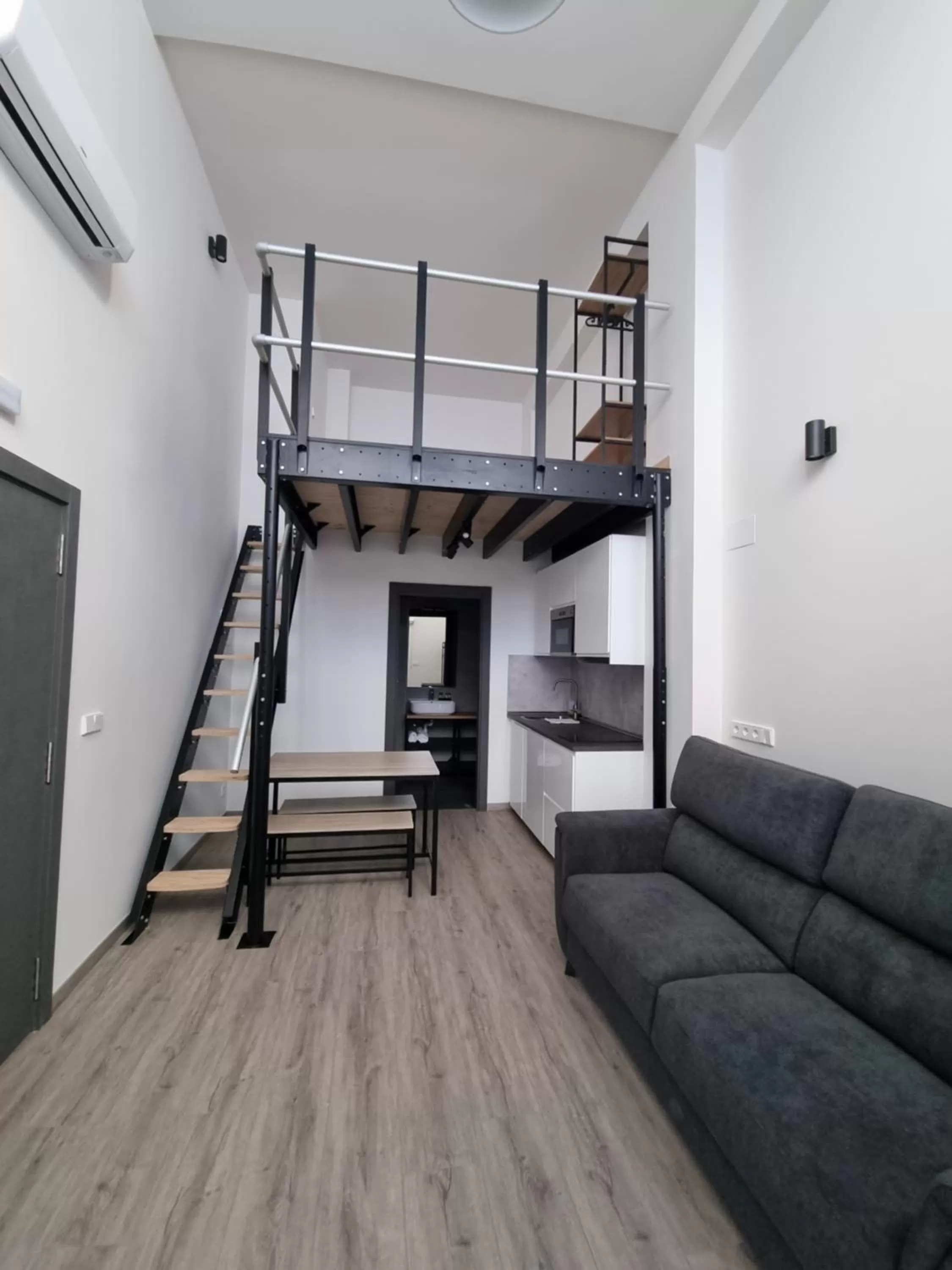 Living room, Bunk Bed in Kabialde Apartamentuak