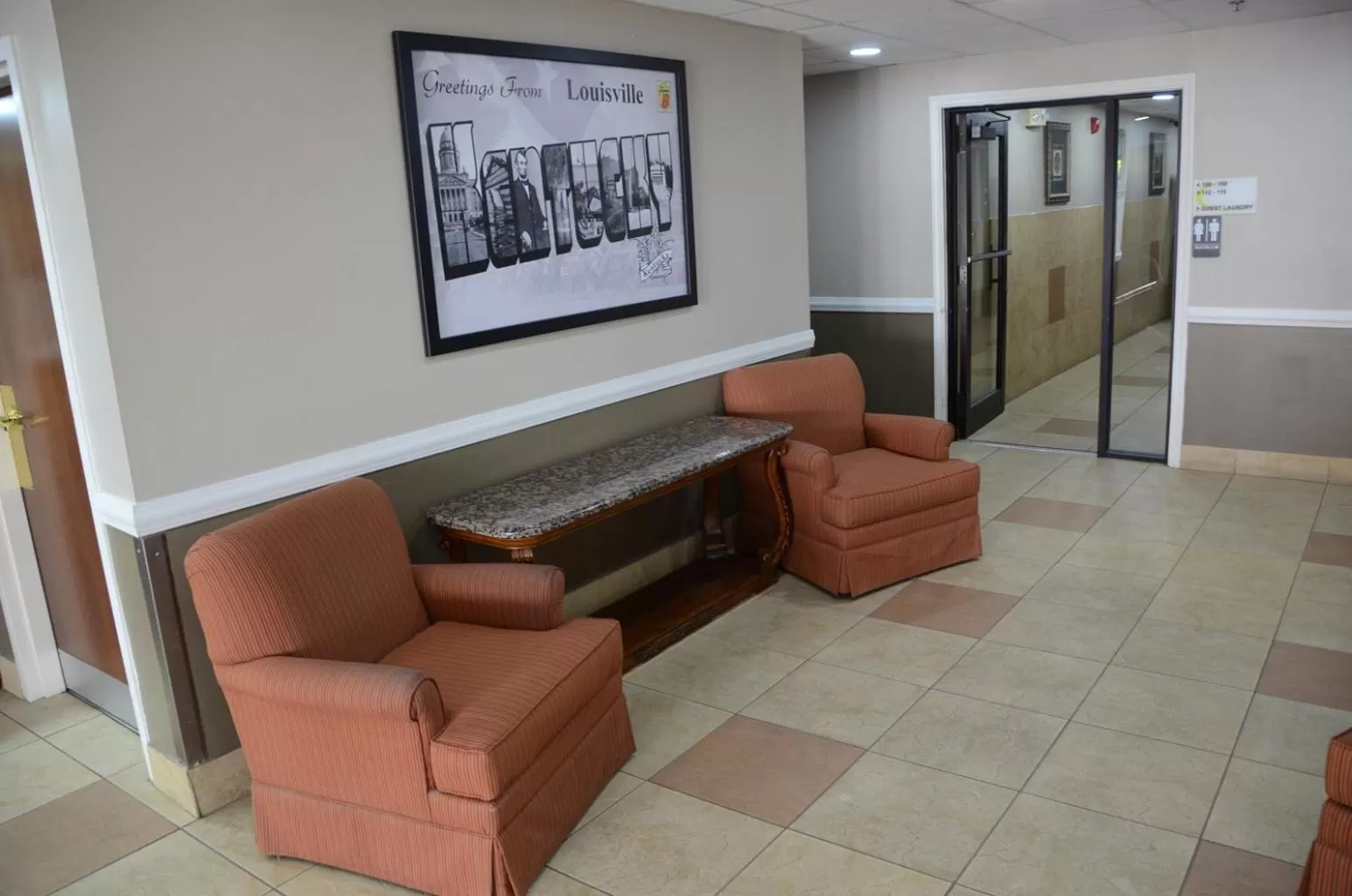 Lobby or reception in Super 8 by Wyndham Louisville/Expo Center