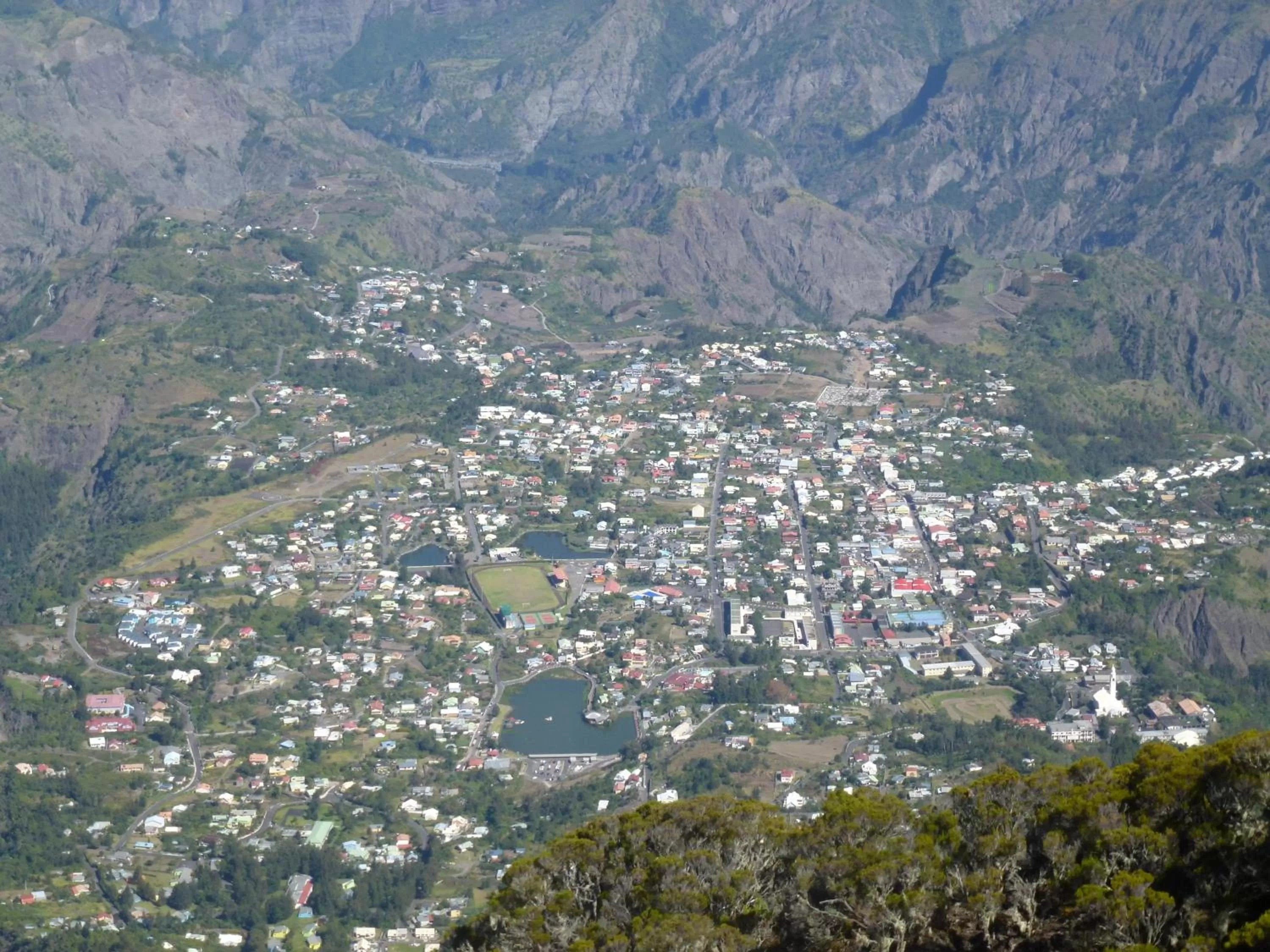 Bird's eye view, Bird's-eye View in Hotel Des Neiges