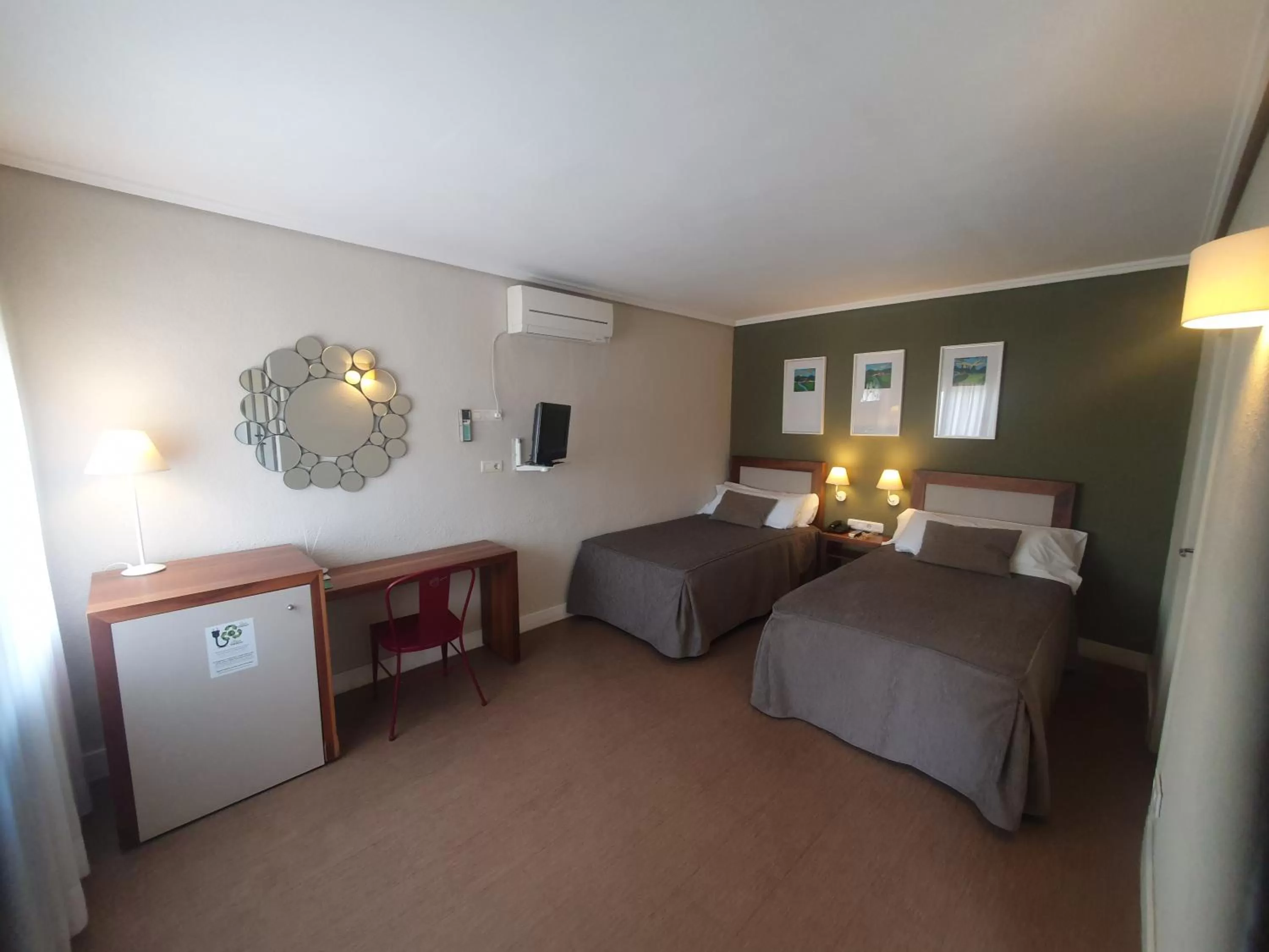 Decorative detail, Bed in Hotel La Carreta