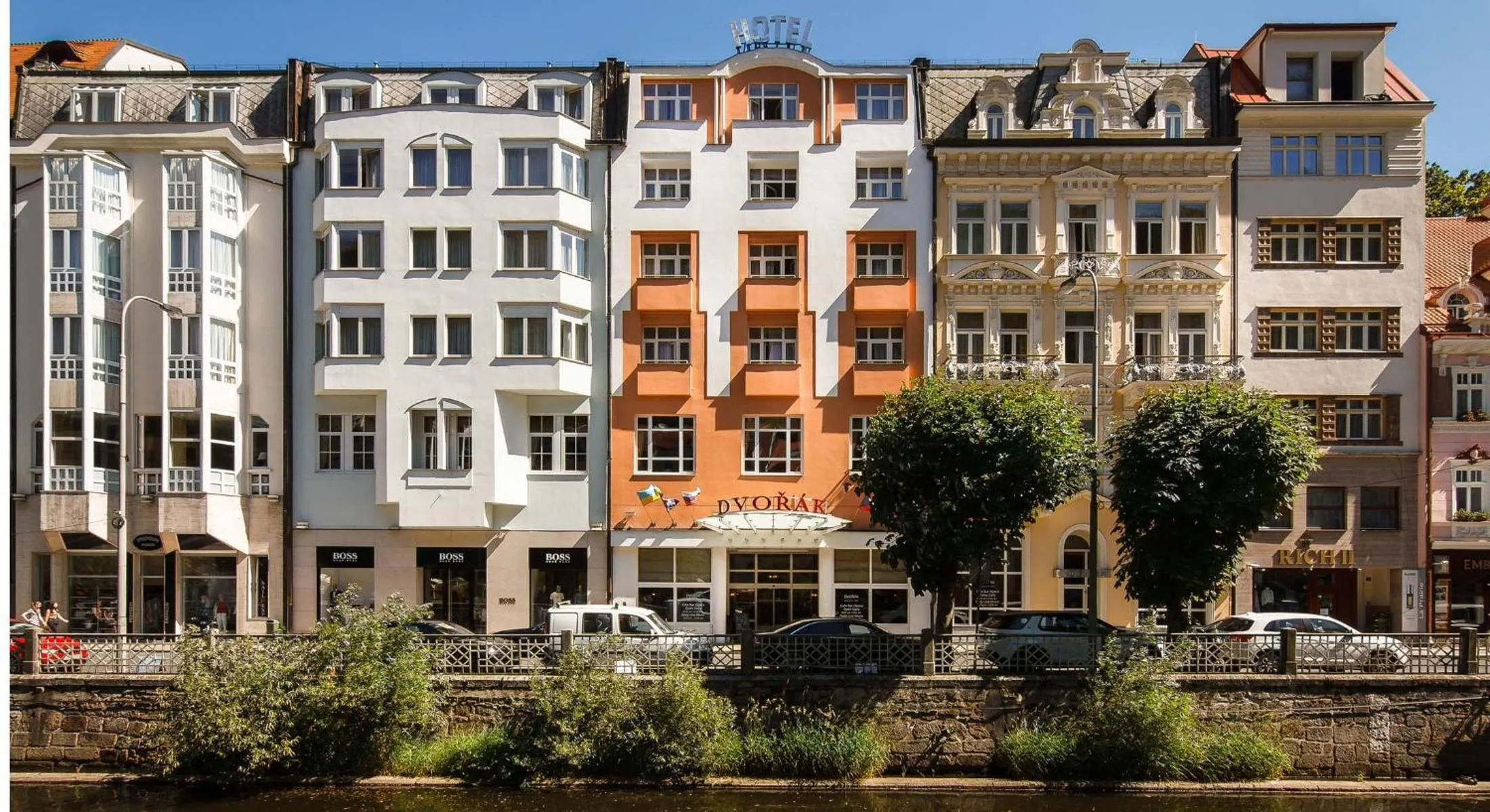 Property building in Dvorak Spa & Wellness