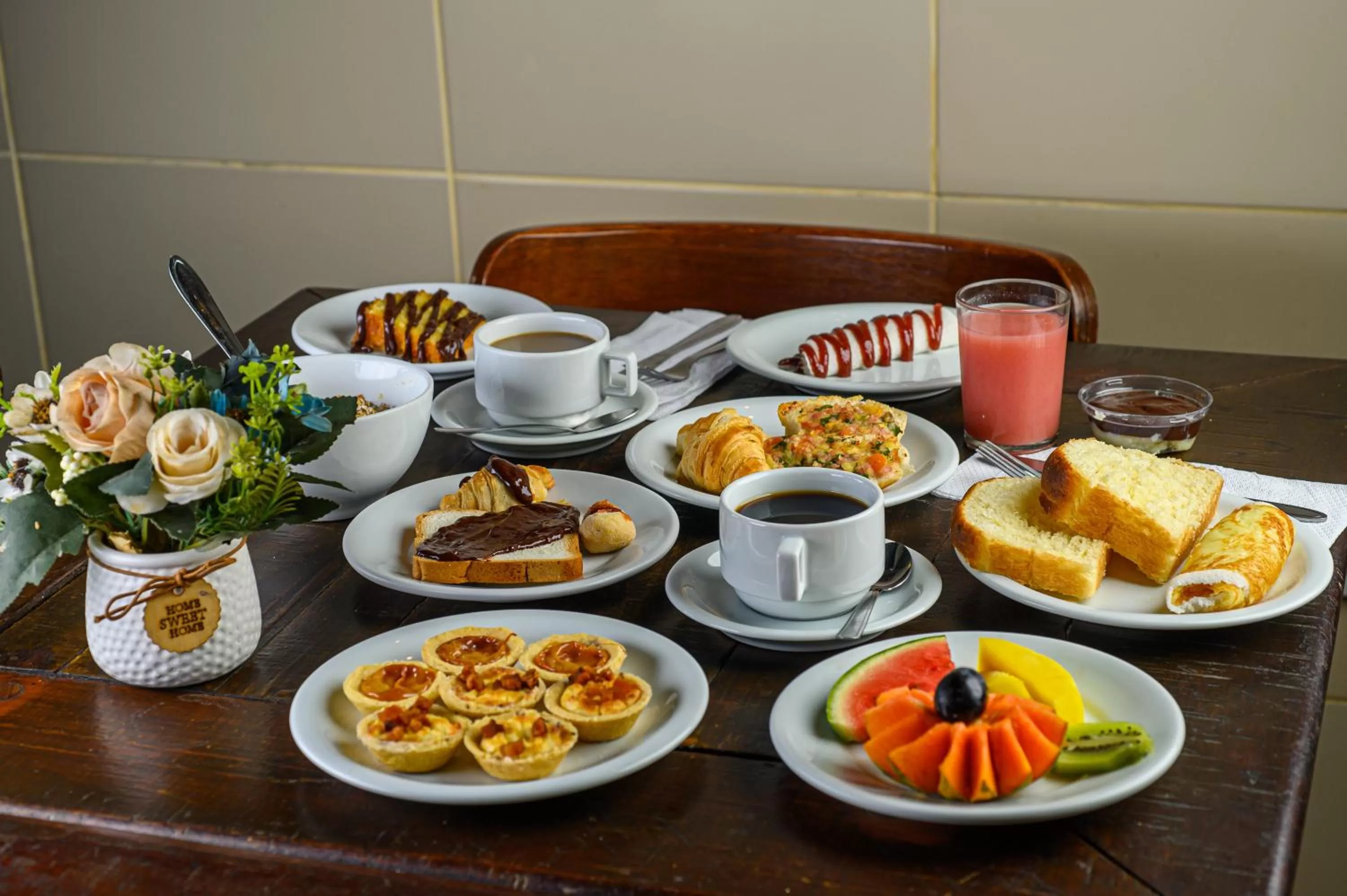 Breakfast in Hotel Rotorua inn Fortaleza - Beira Mar