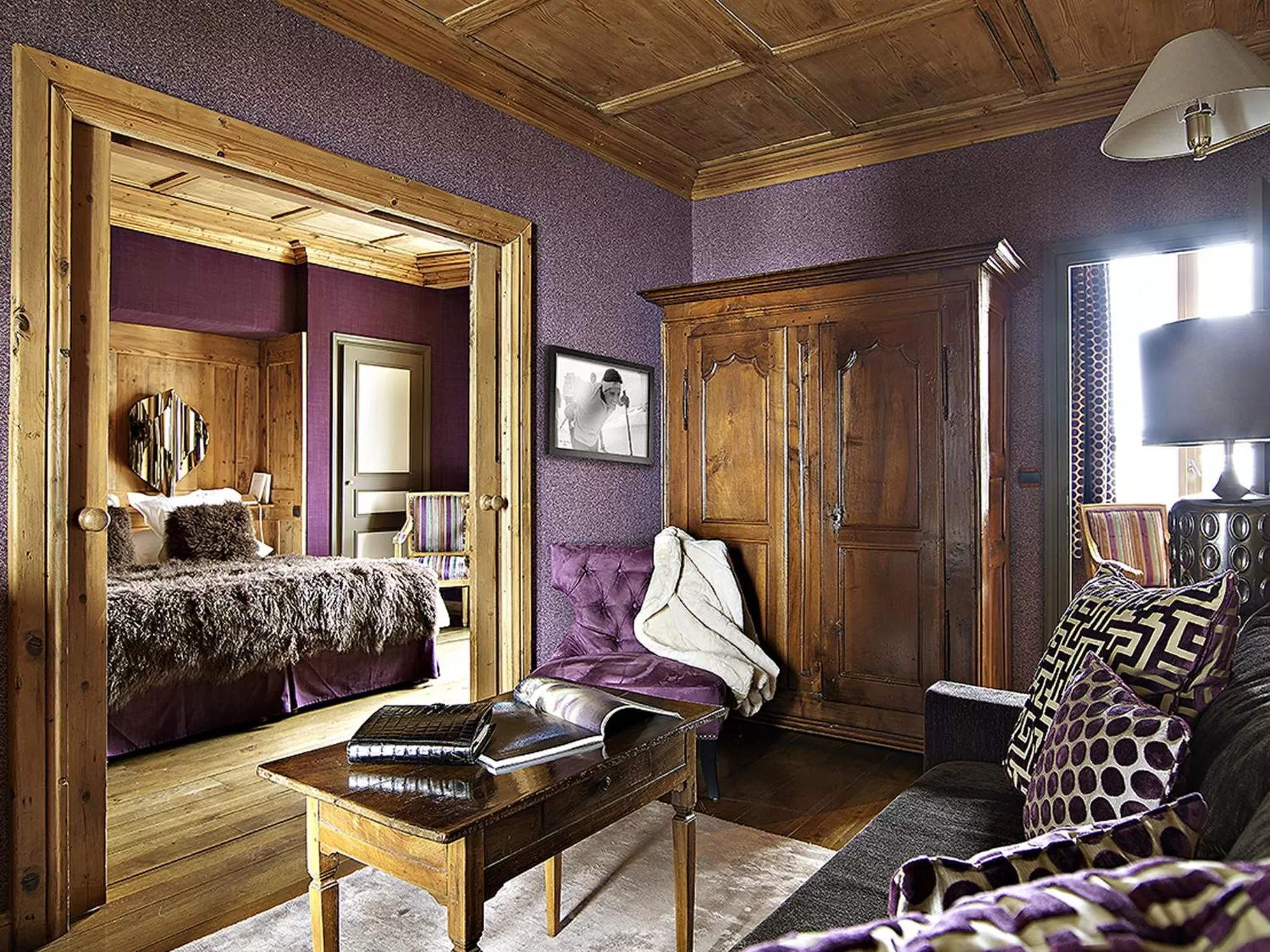 Suite in Hotel Mont Blanc Megève