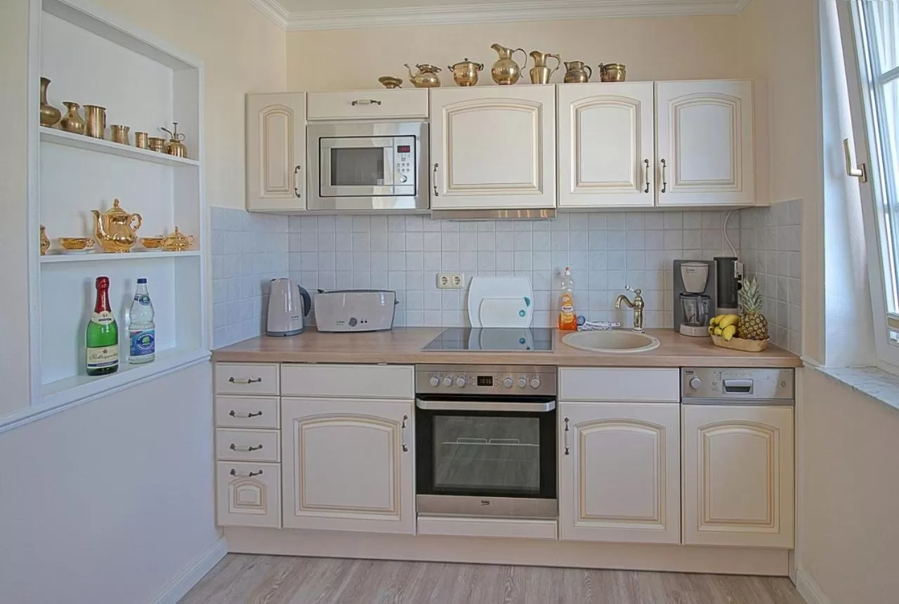 Kitchen/Kitchenette in Villa Katharina