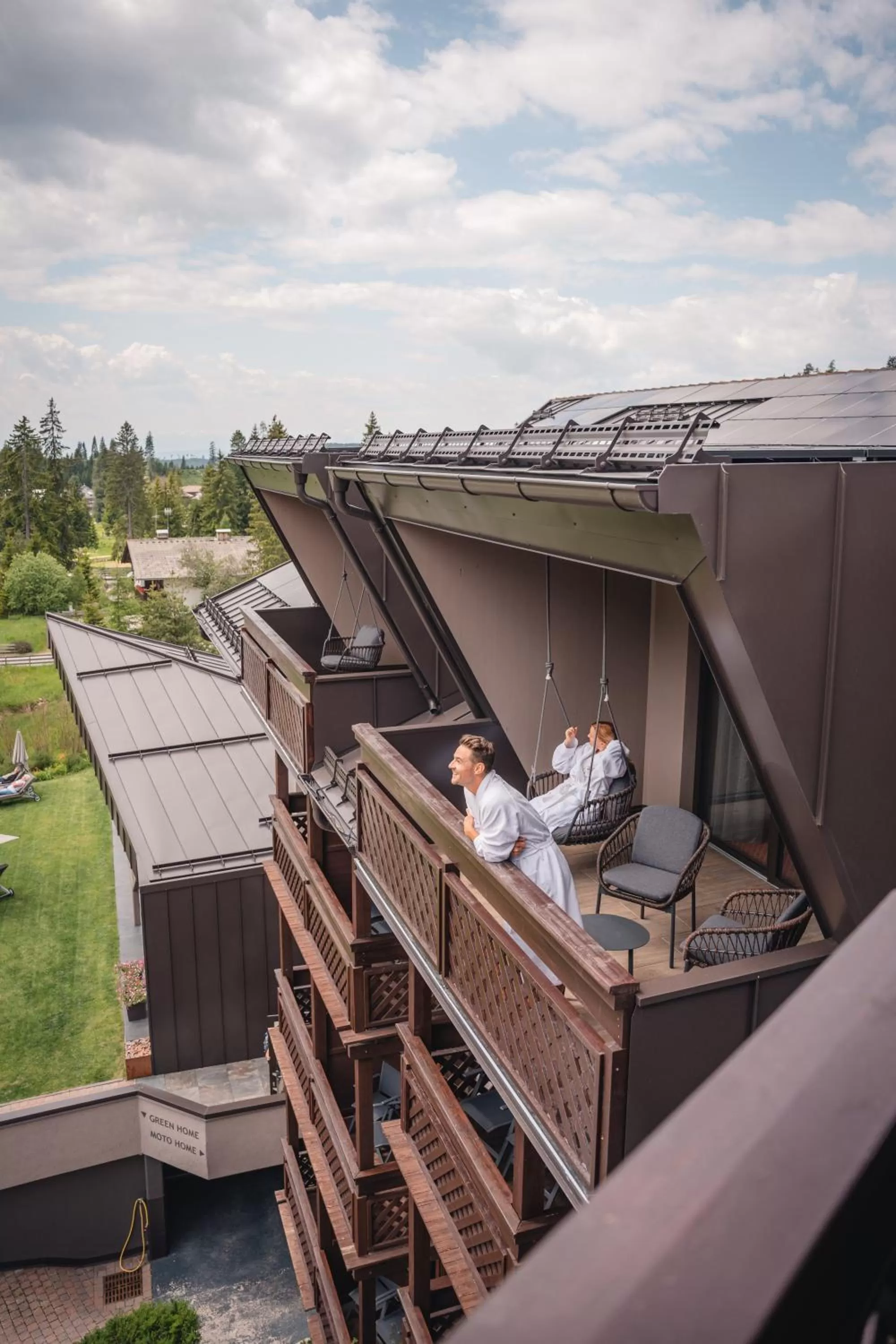 Property building in Hotel Alpenrose