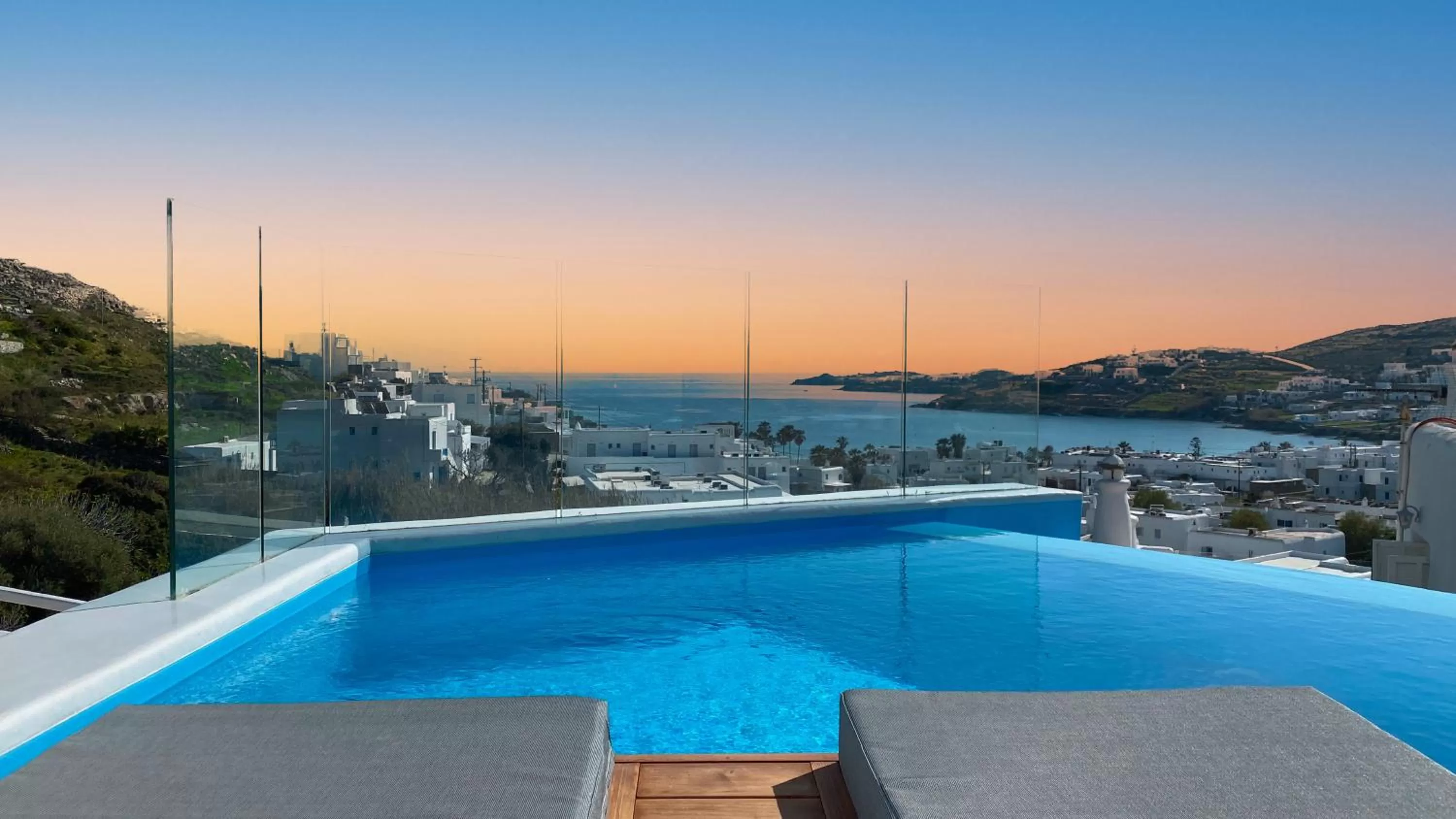 Superior Two-Bedroom Apartment with Private Infinity Pool and Sea View in Amperian Mykonos Suites & Villas