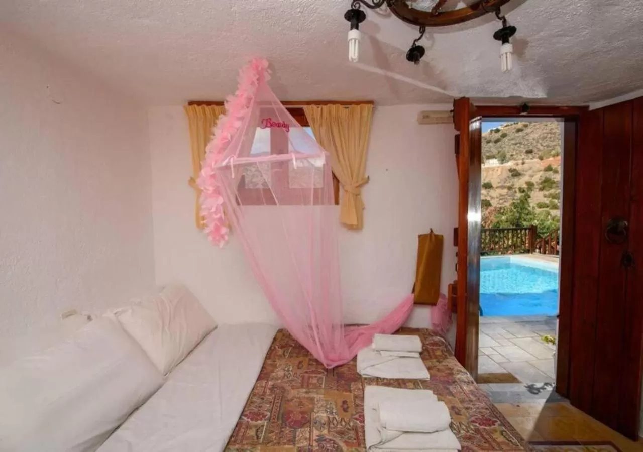 Bedroom, Bed in The Traditional Homes of Crete