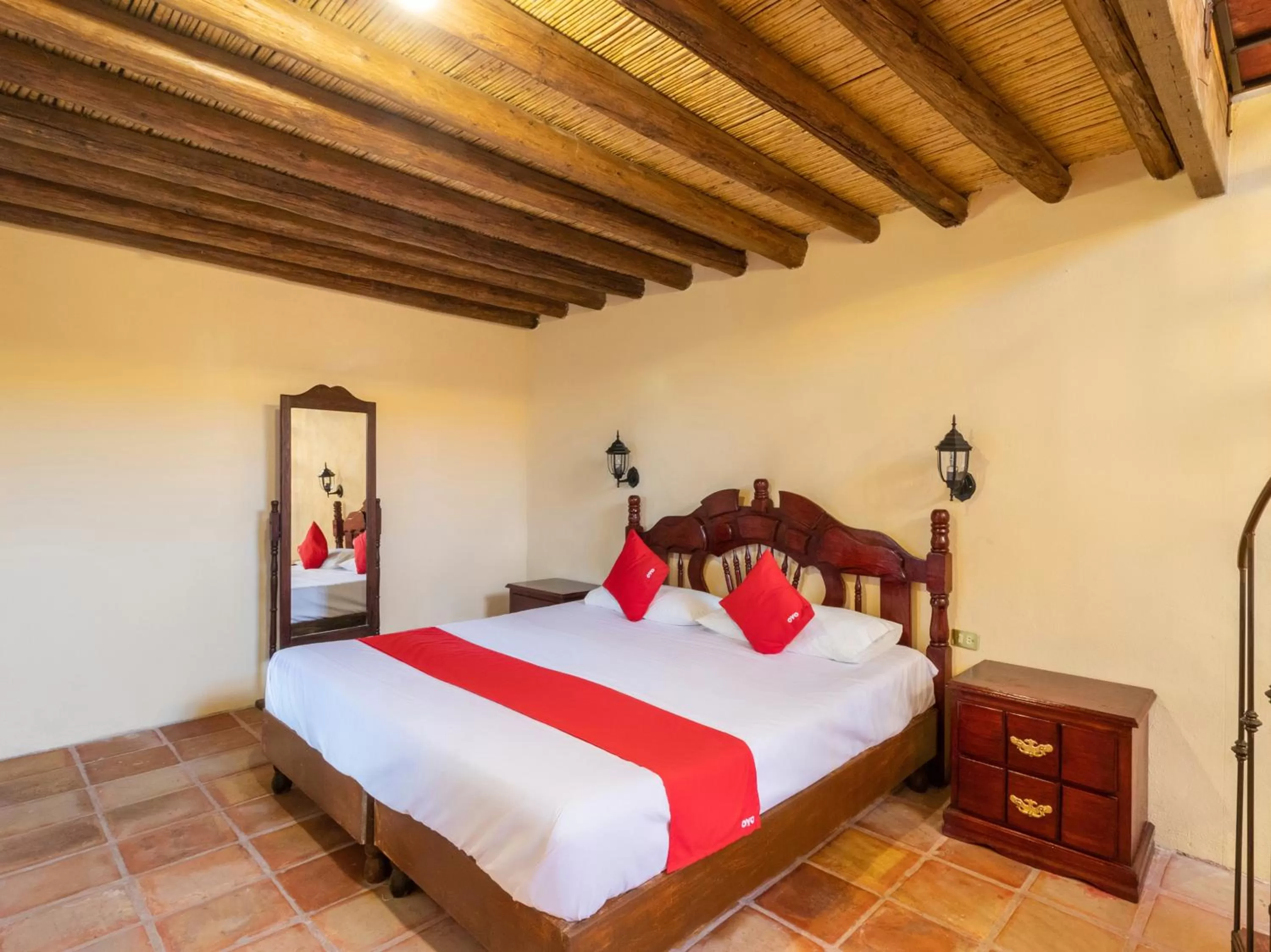 Bedroom, Bed in Hacienda Del Angel