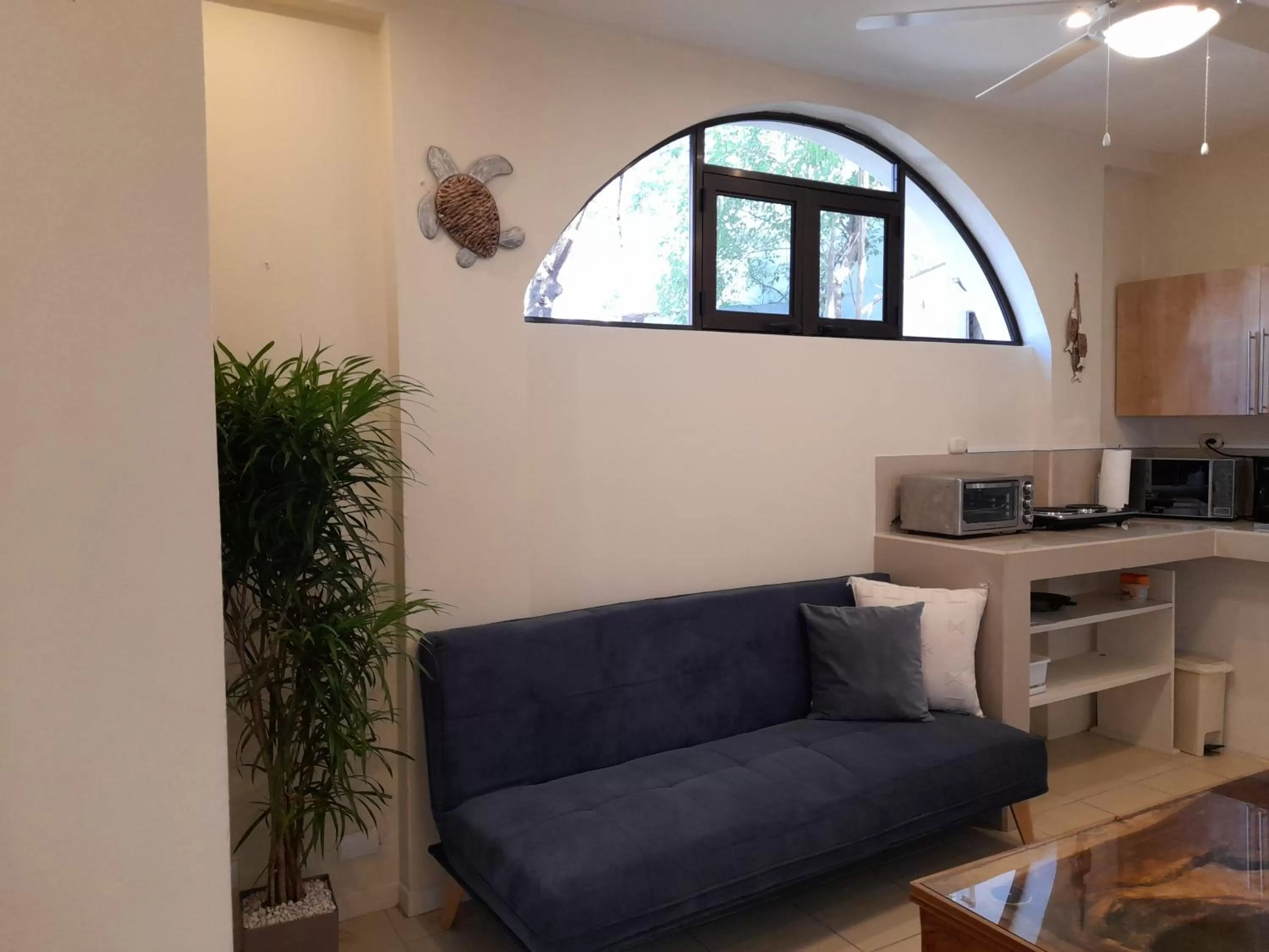 Kitchen or kitchenette in Zulu Surf Hotel Tamarindo