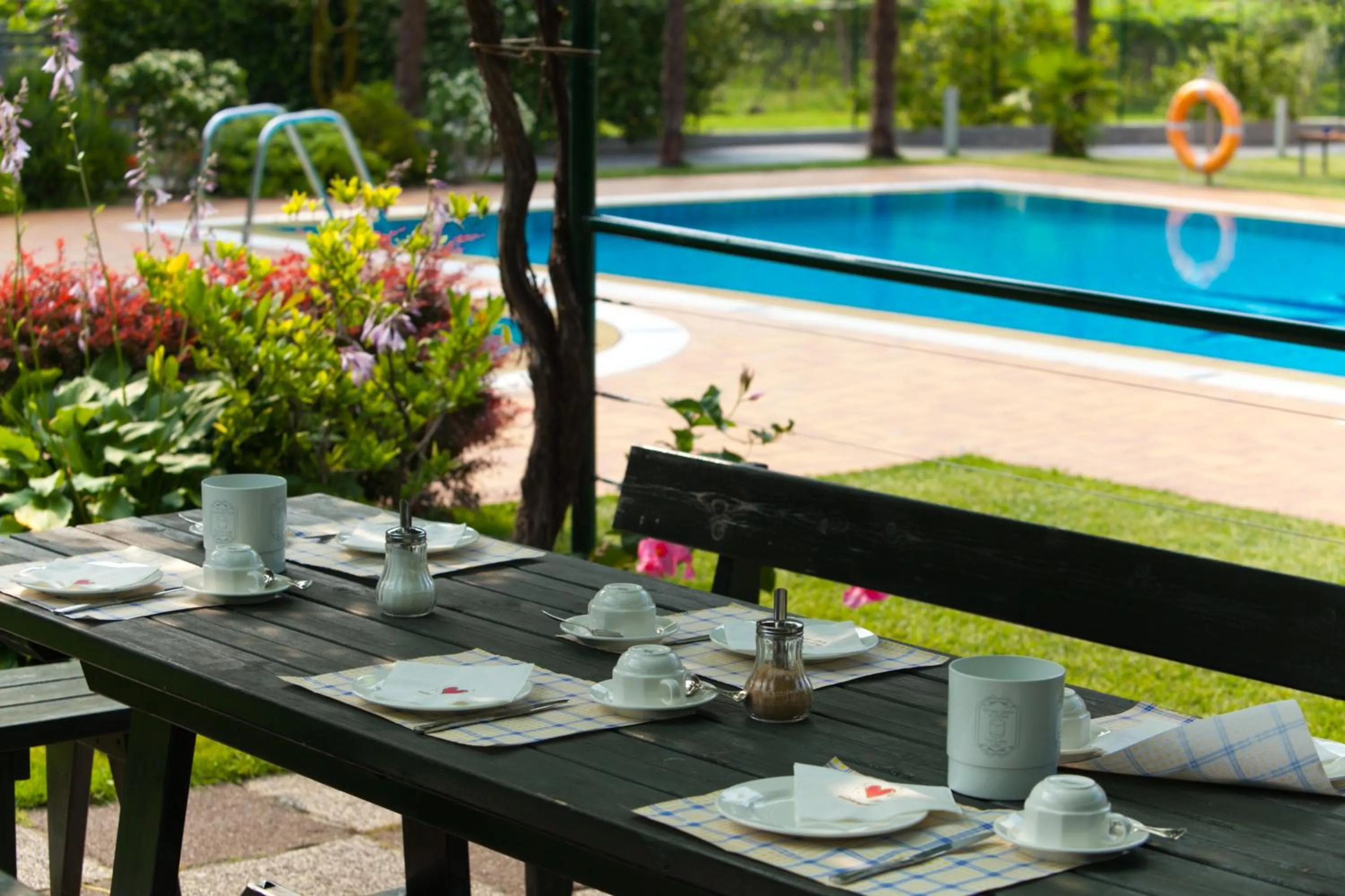 Swimming pool in Sporthotel Villa Stella