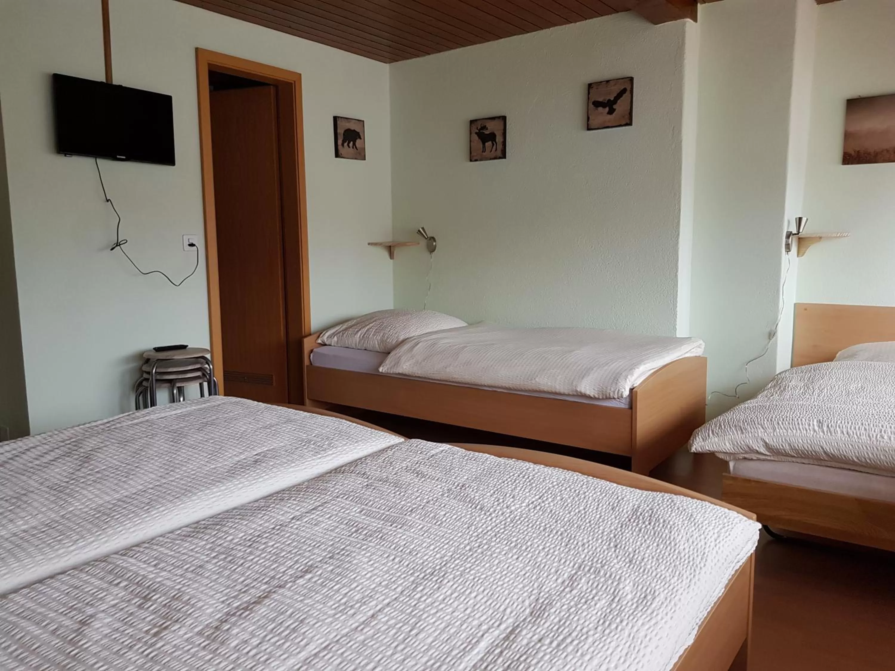 Bed in Garni-Hotel Mühletal