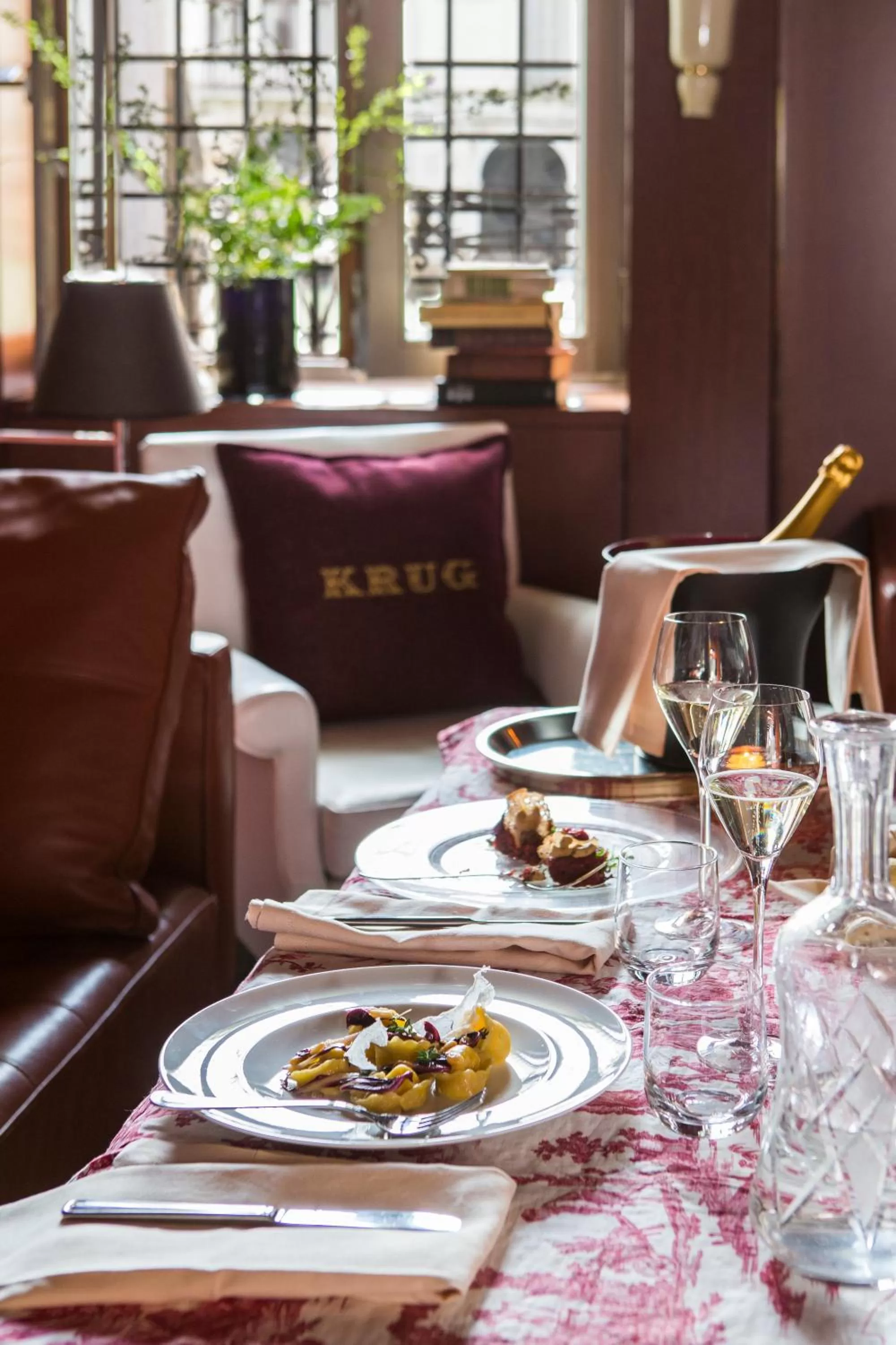 Food and drinks in Hotel Palazzina Grassi