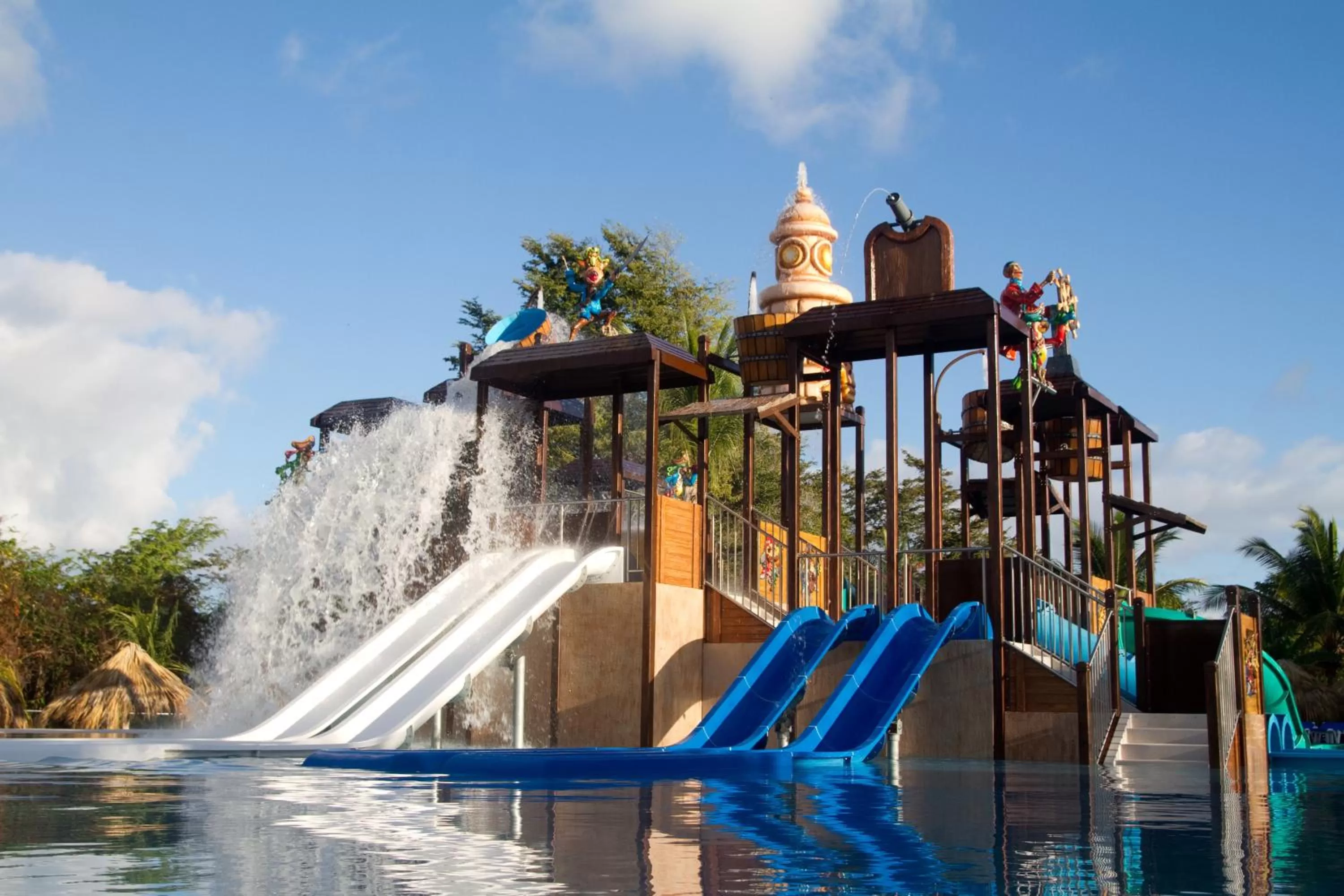 Aqua park in Grand Sirenis Punta Cana Resort & Aquagames - All Inclusive