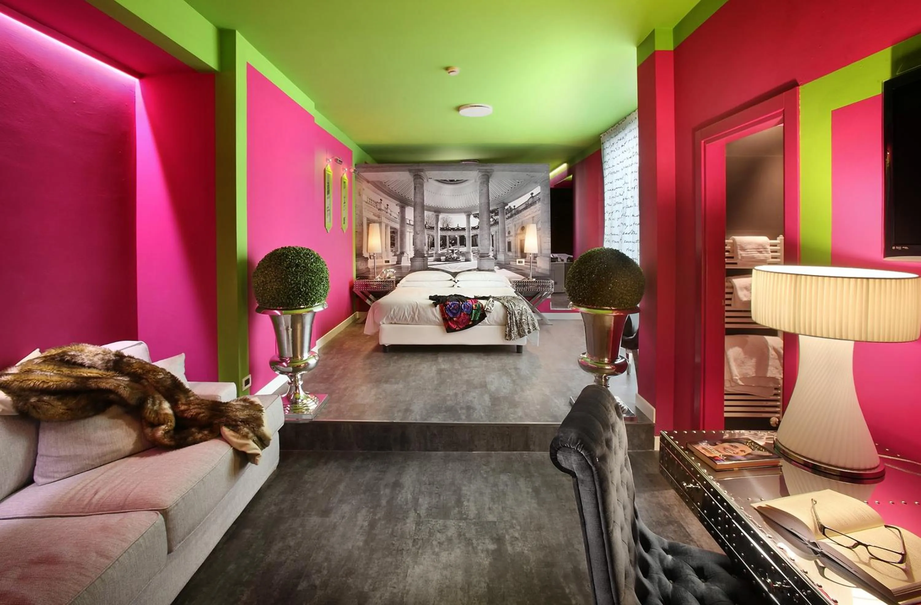 Bedroom in Adua & Regina di Saba Wellness & Beauty