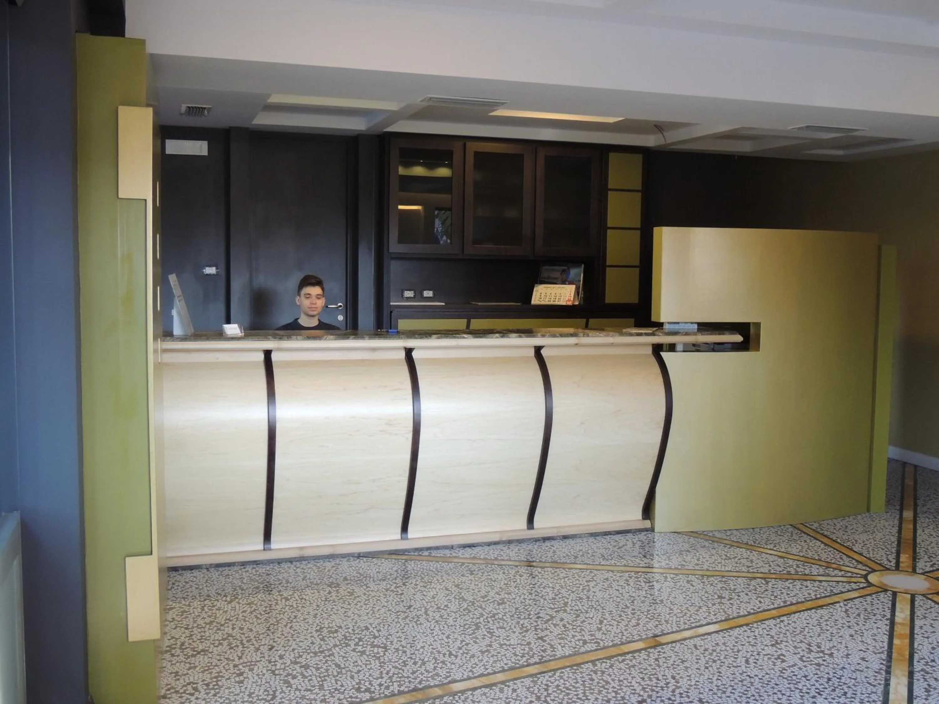 Lobby or reception in Hotel Zeus