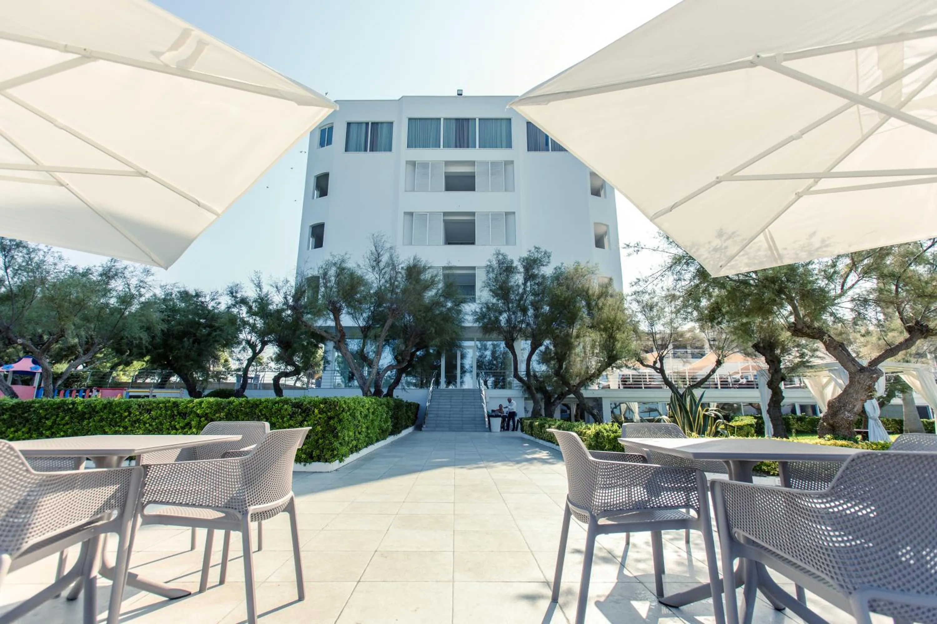 Property building in Grand Hotel Costa Brada