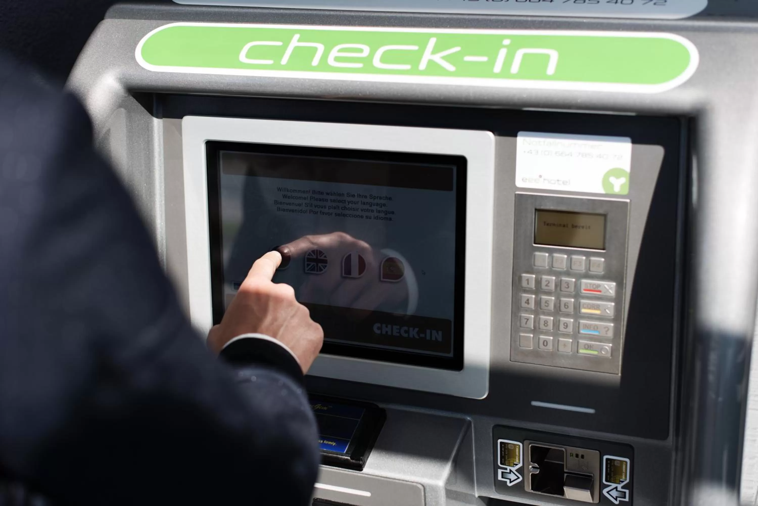 Lobby or reception in eee Hotel Marchtrenk