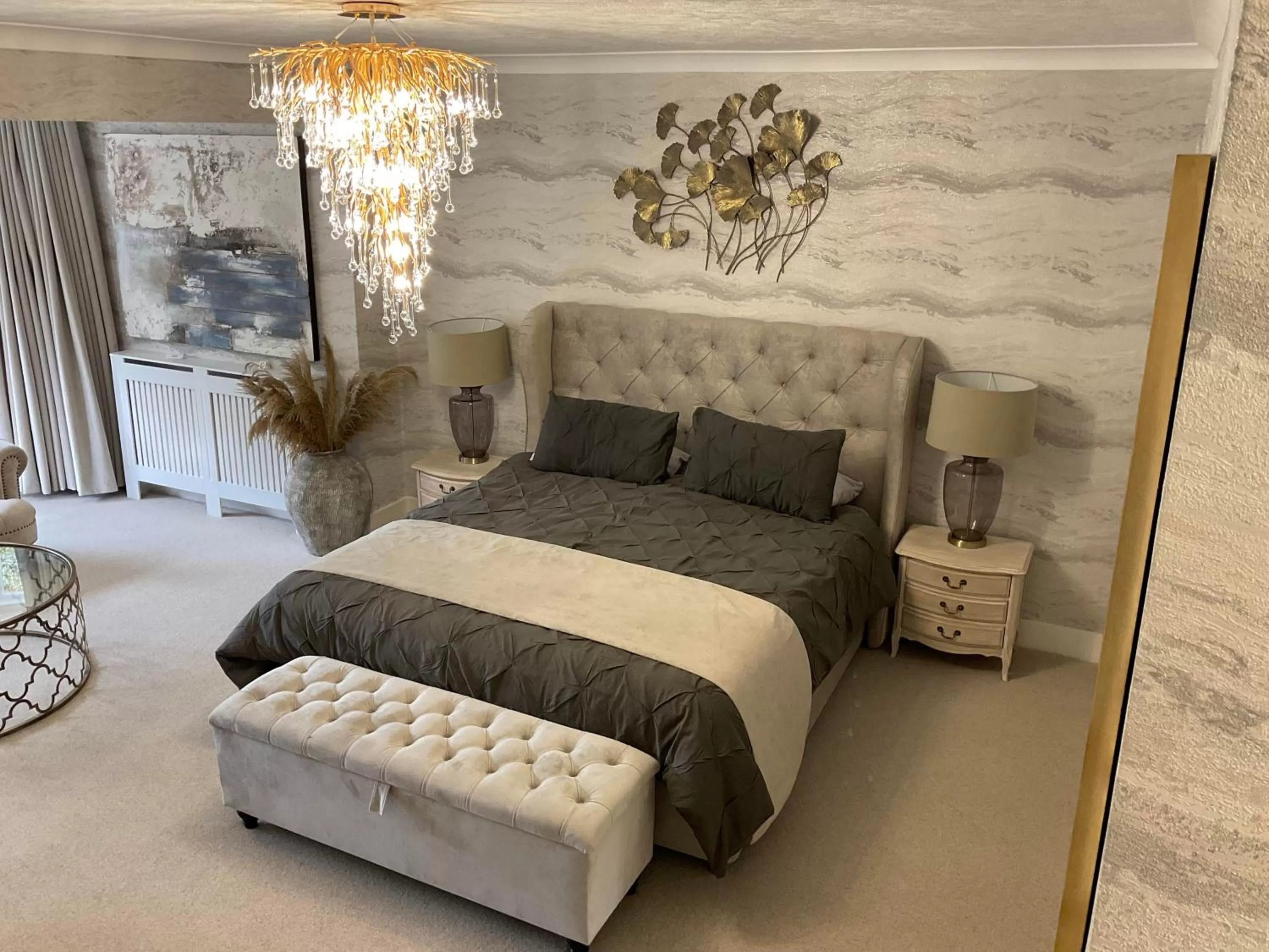 Bed in Kateshill House Bed & Breakfast