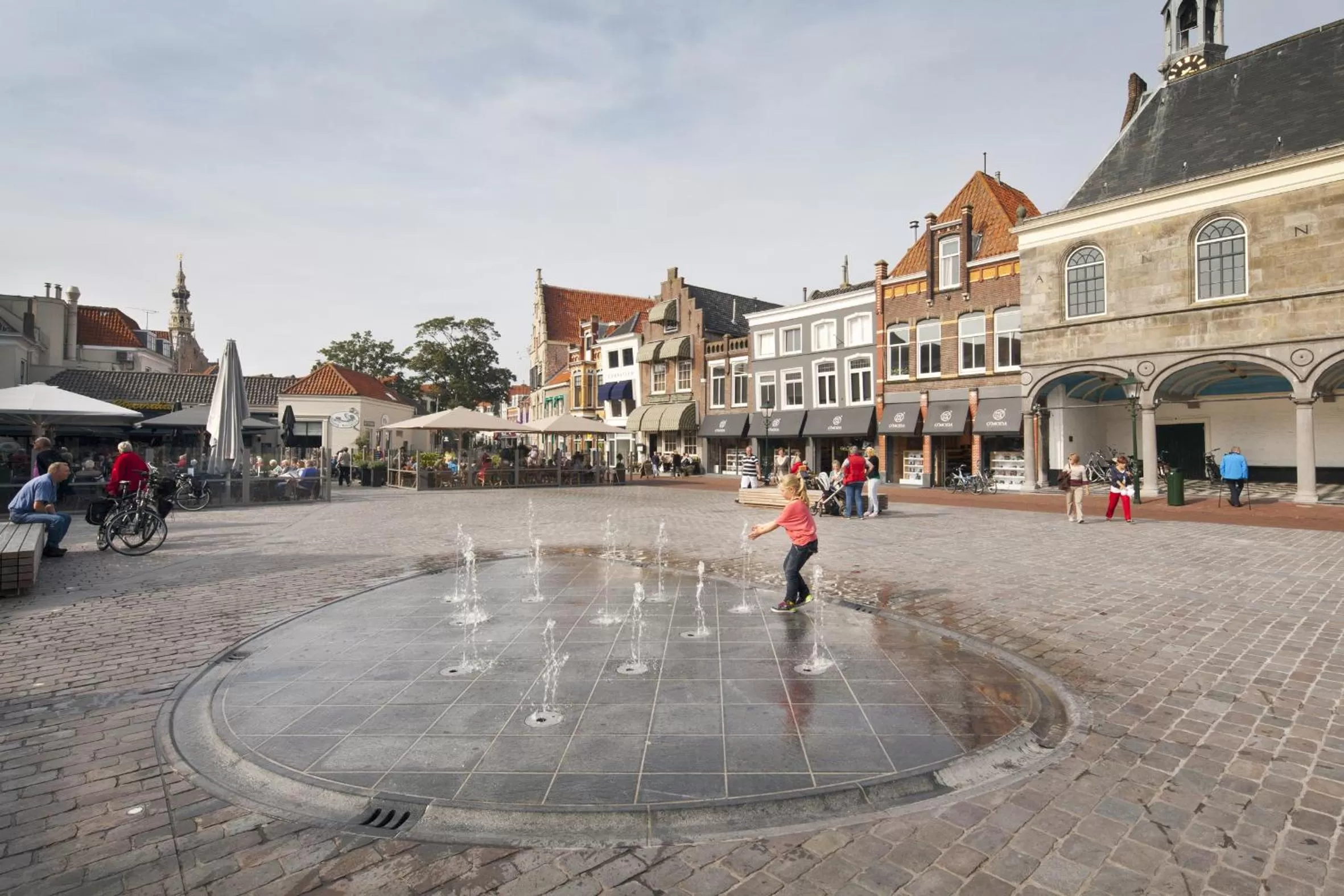 Shopping Area in Hotel van Oppen