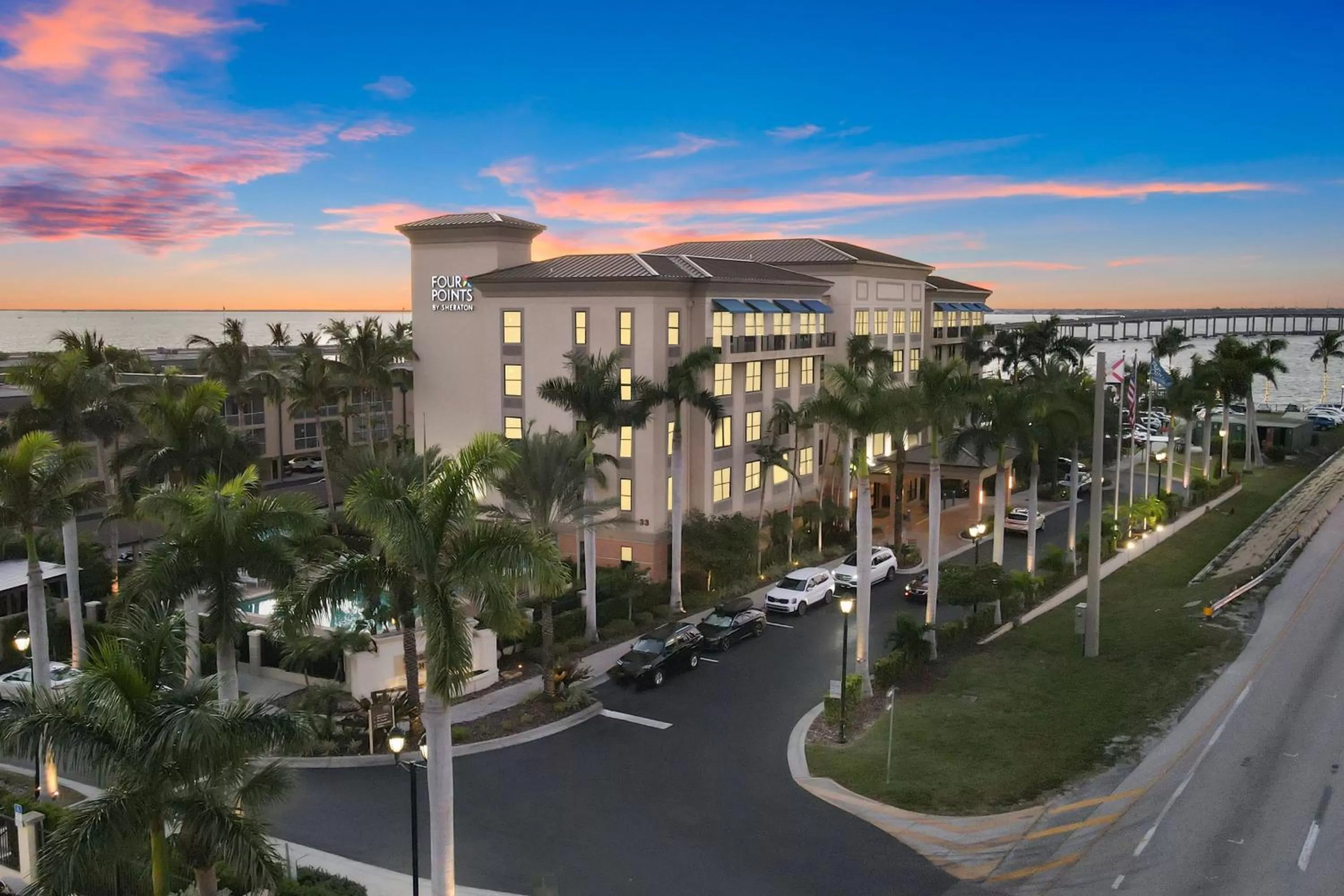 Property building in Four Points by Sheraton Punta Gorda Harborside
