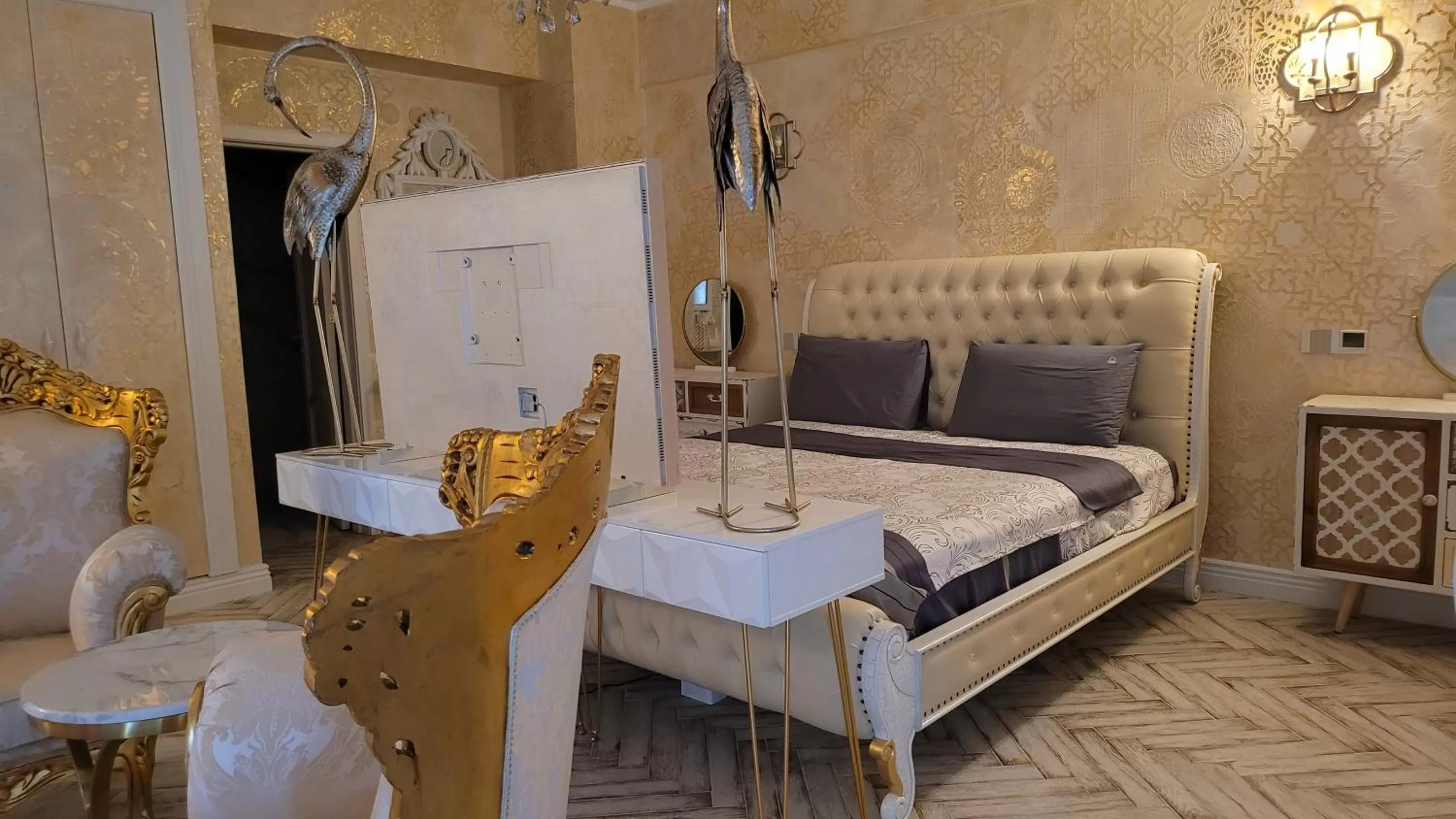 Bedroom in Terrace Suites Iasi