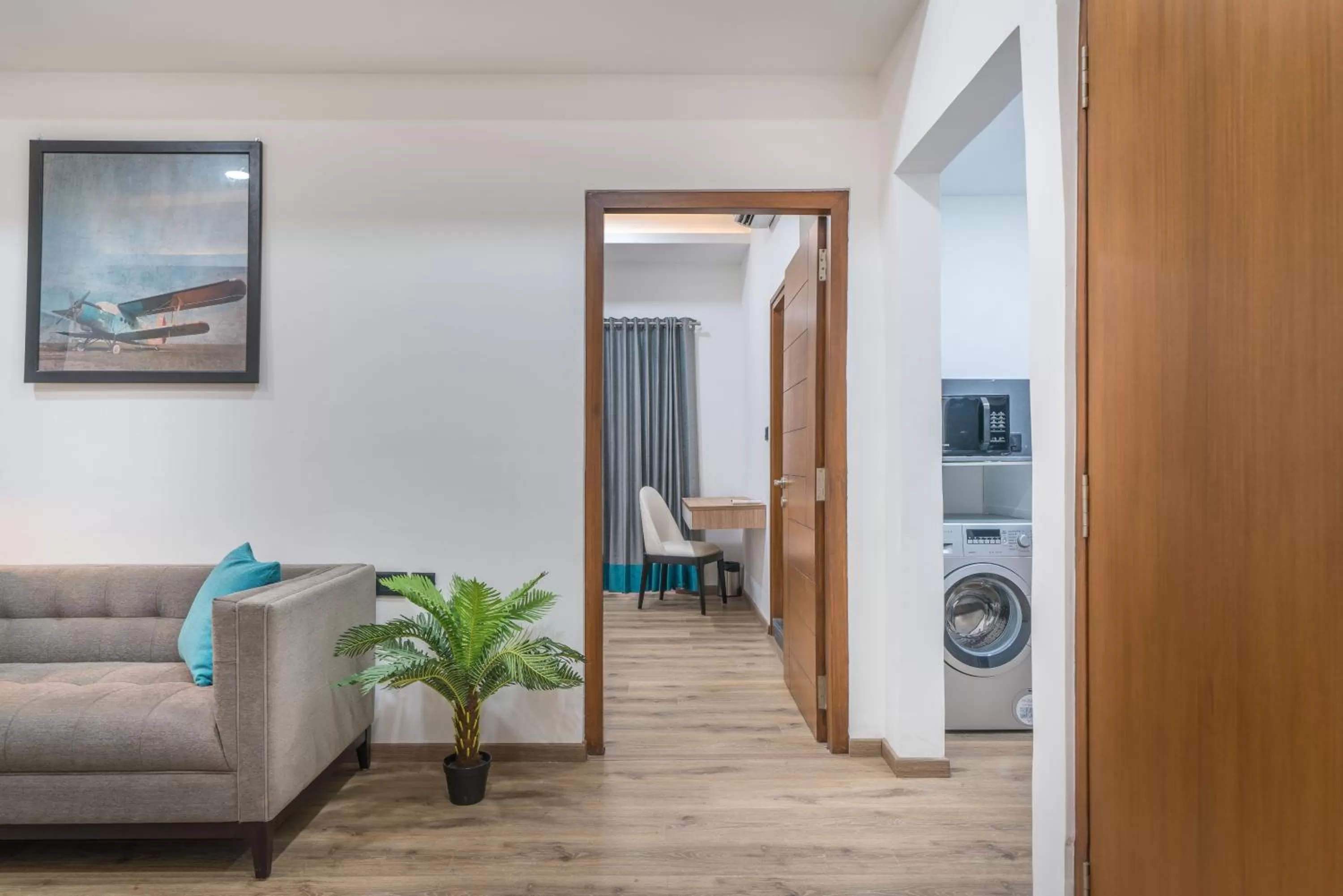 Seating area in SKYLA Studios & Suites - Jubilee Hills