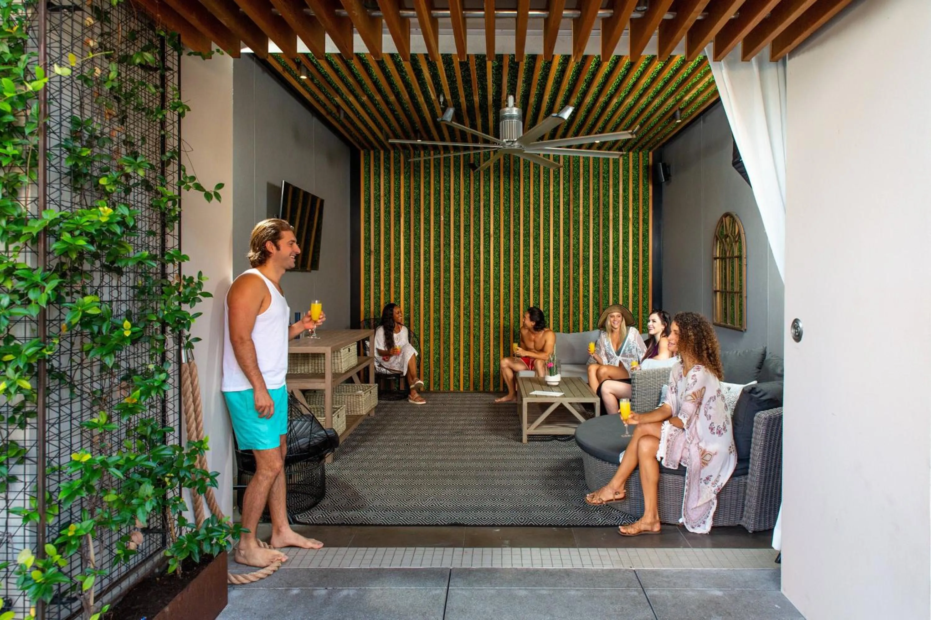 Swimming pool in JW Marriott Austin