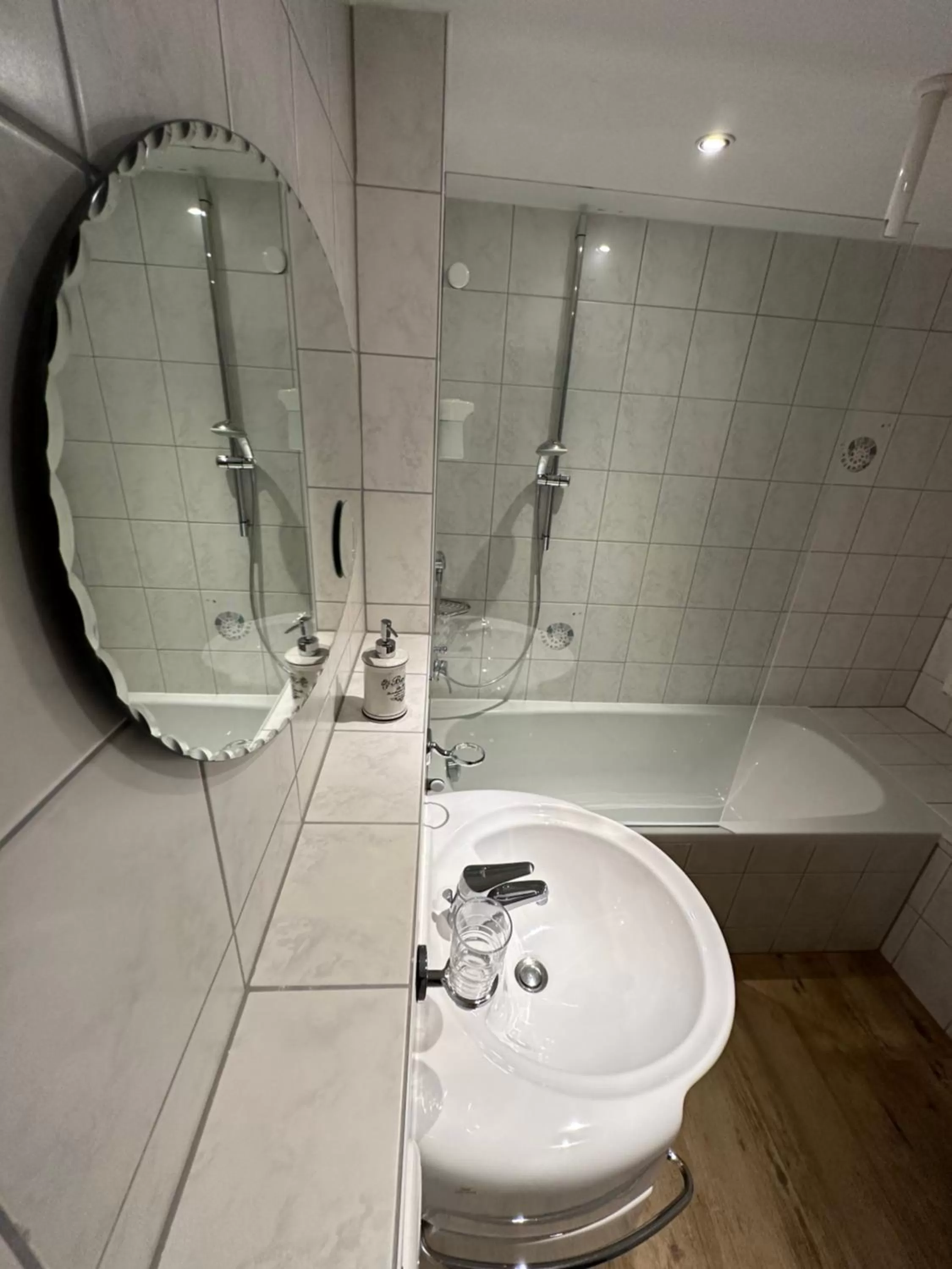 Shower in Hotel Bergstätter Hof