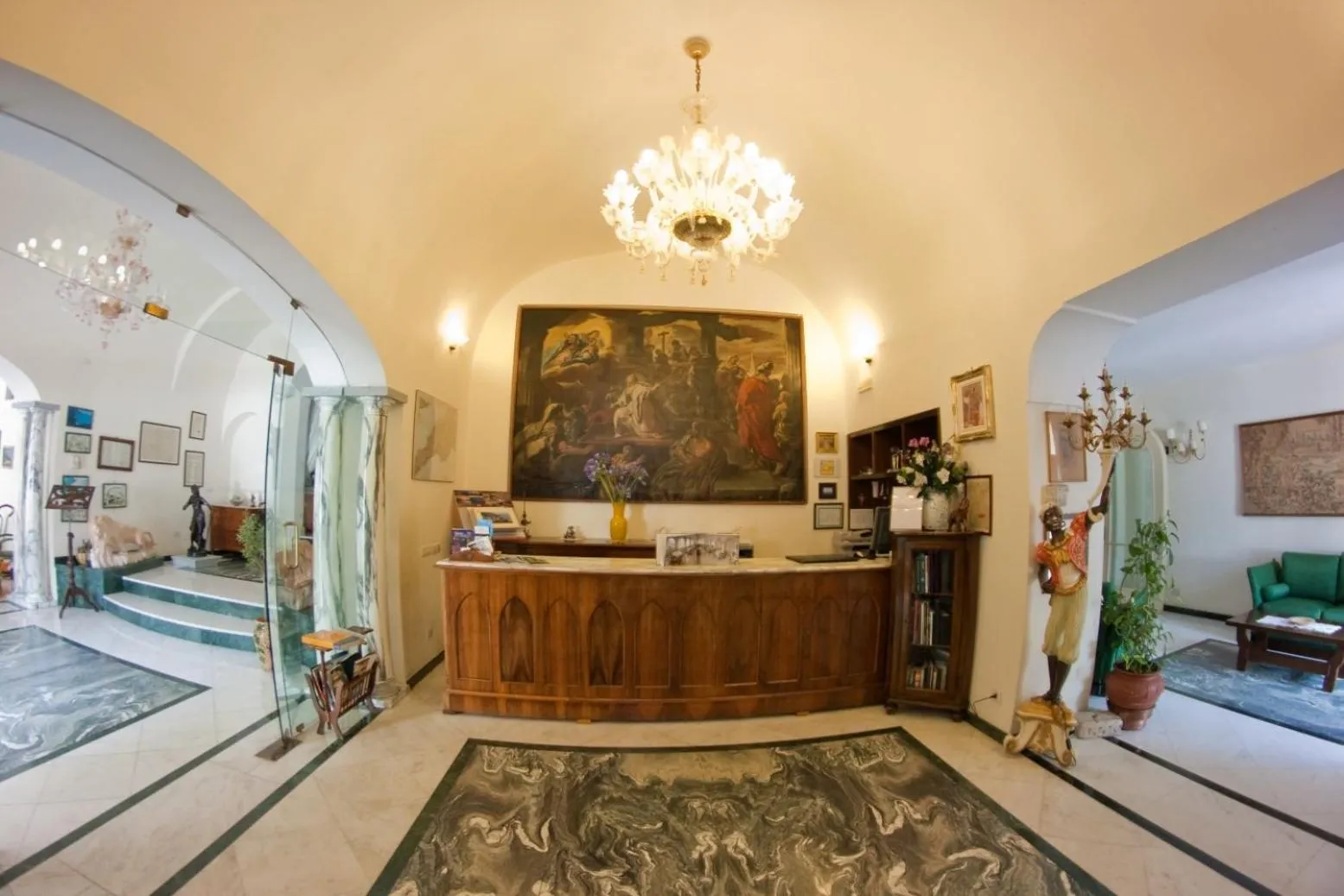 Lobby or reception in Hotel Bonadies