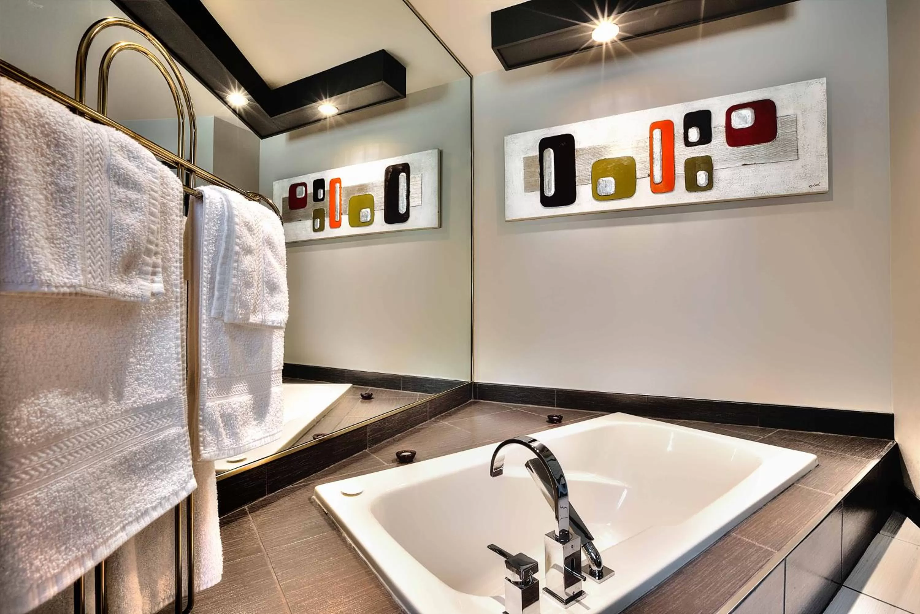 Bathroom in Motel et Camping Etchemin