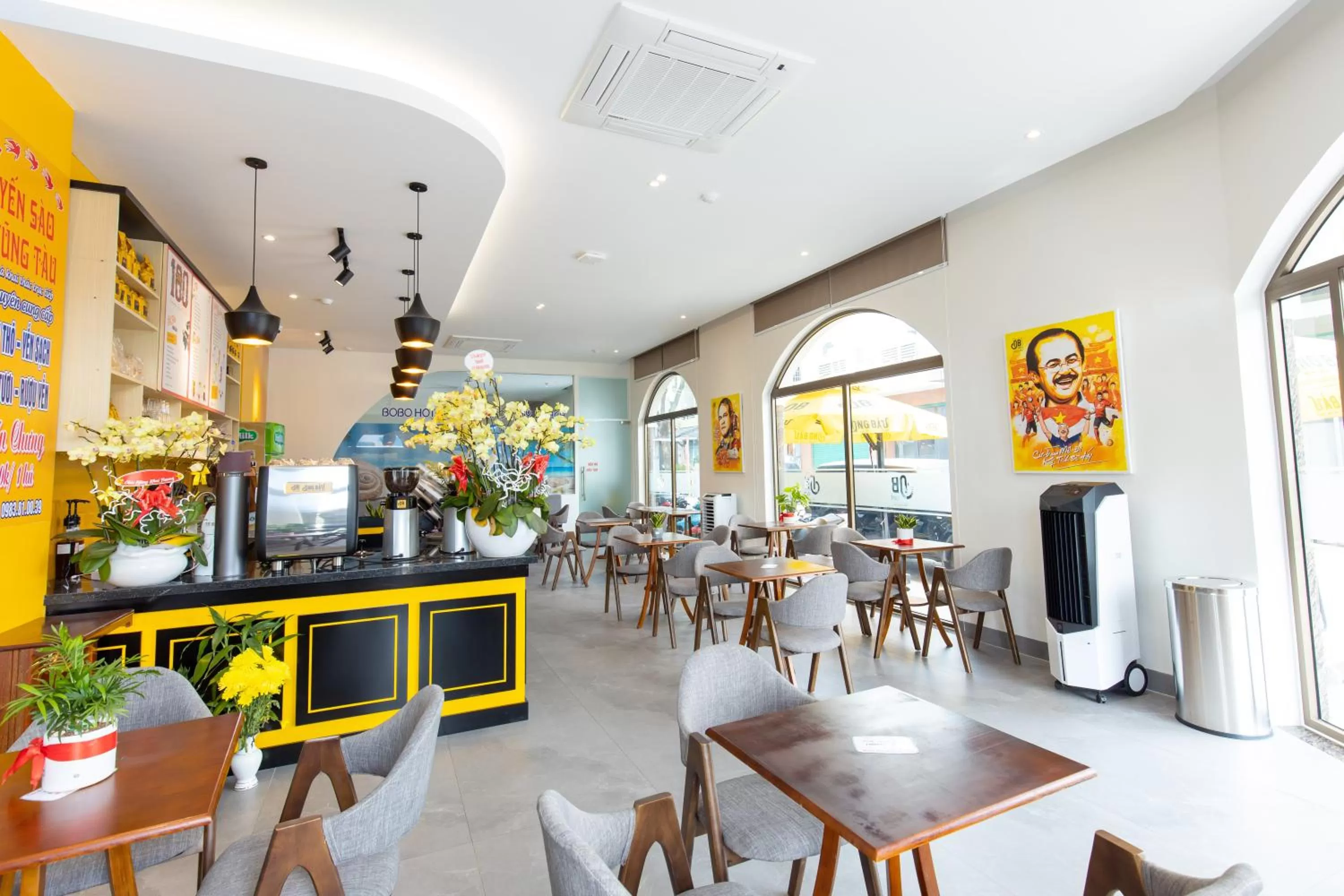 Seating area in BOBO Boutique Hotel