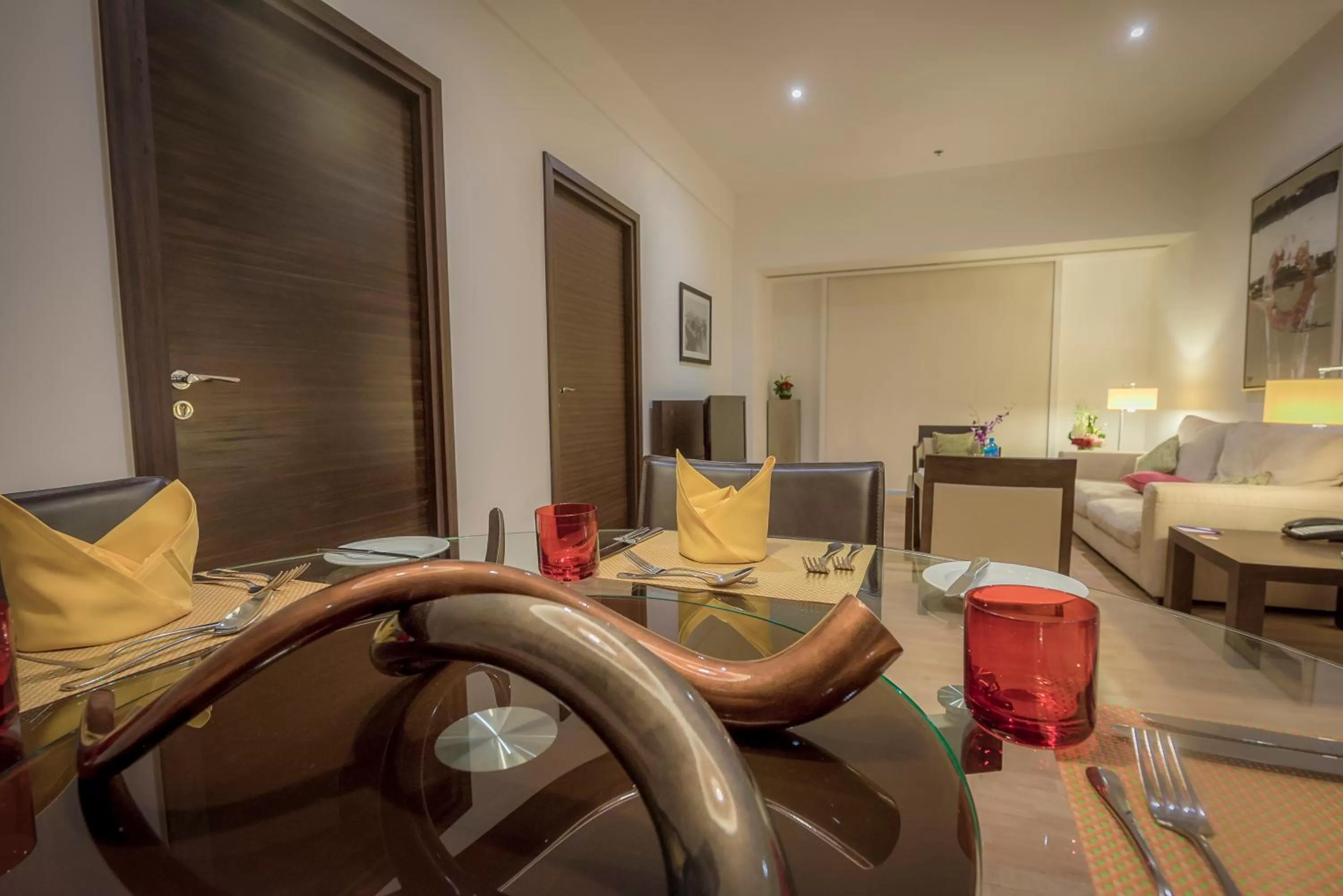 Dining area in Asdal Gulf Inn Boutique Hotel- SEEF