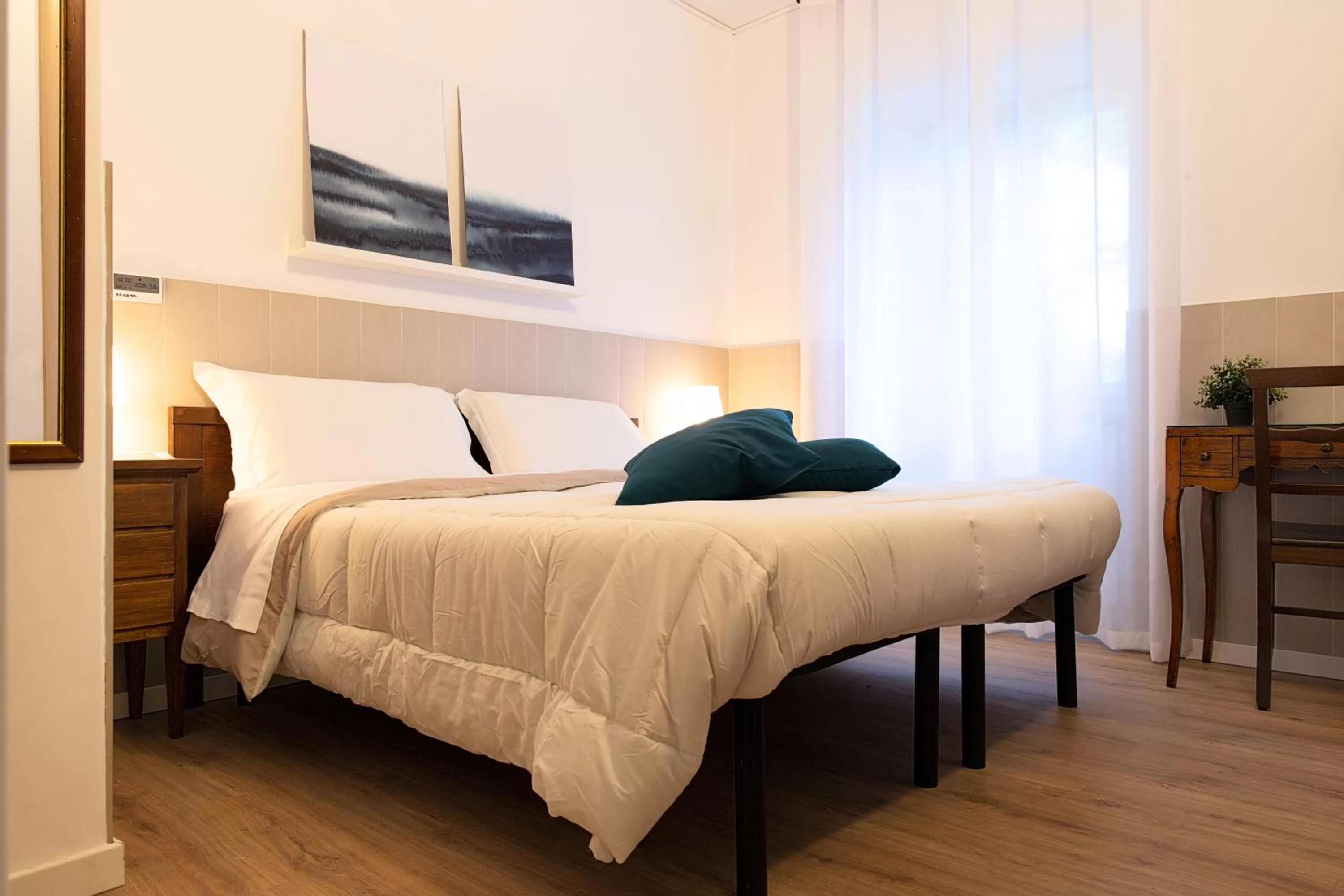 Bed in Fox House BnB