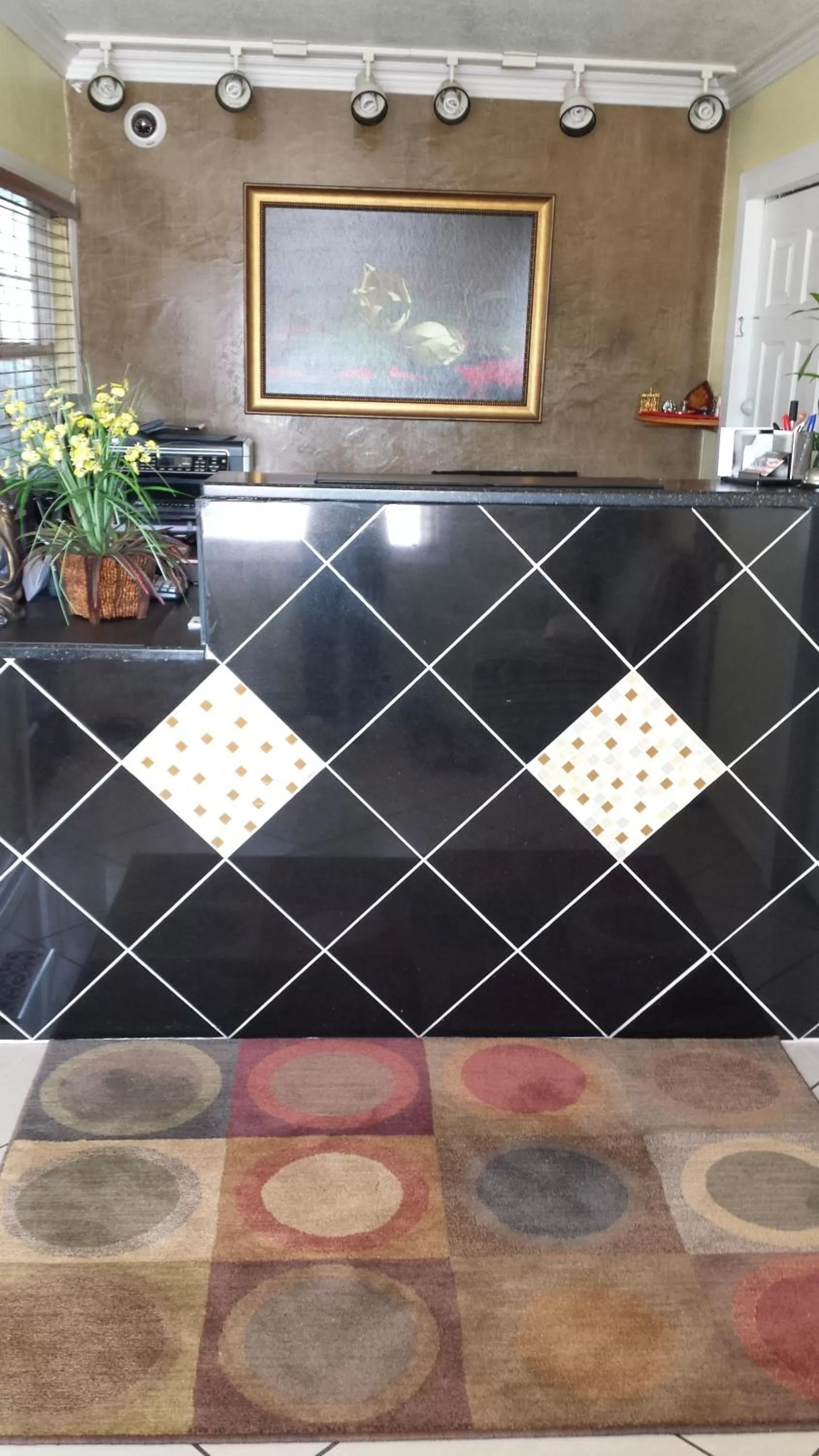 Lobby or reception in American Inn