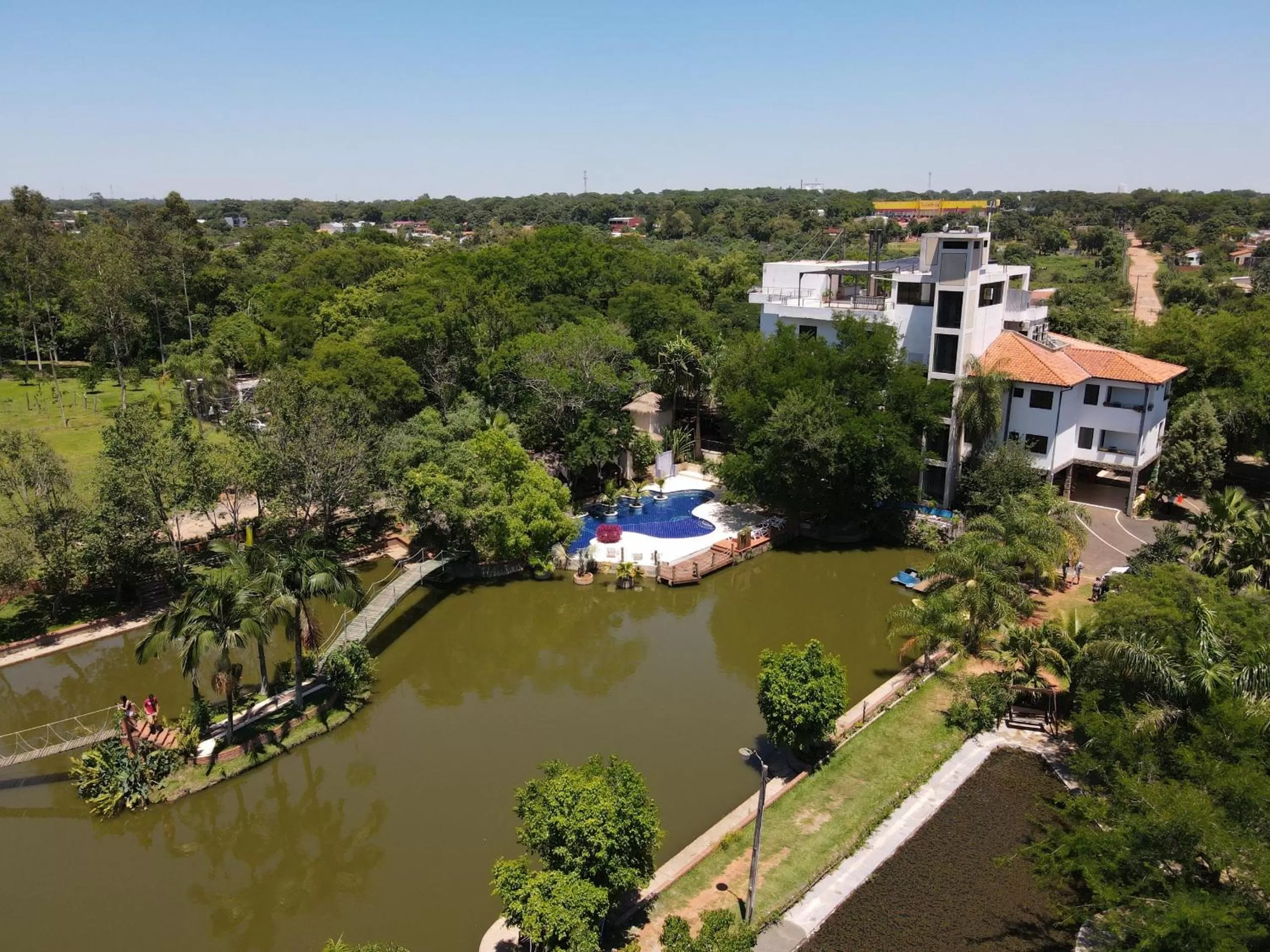Bird's eye view in Los Lagos Resort Hotel