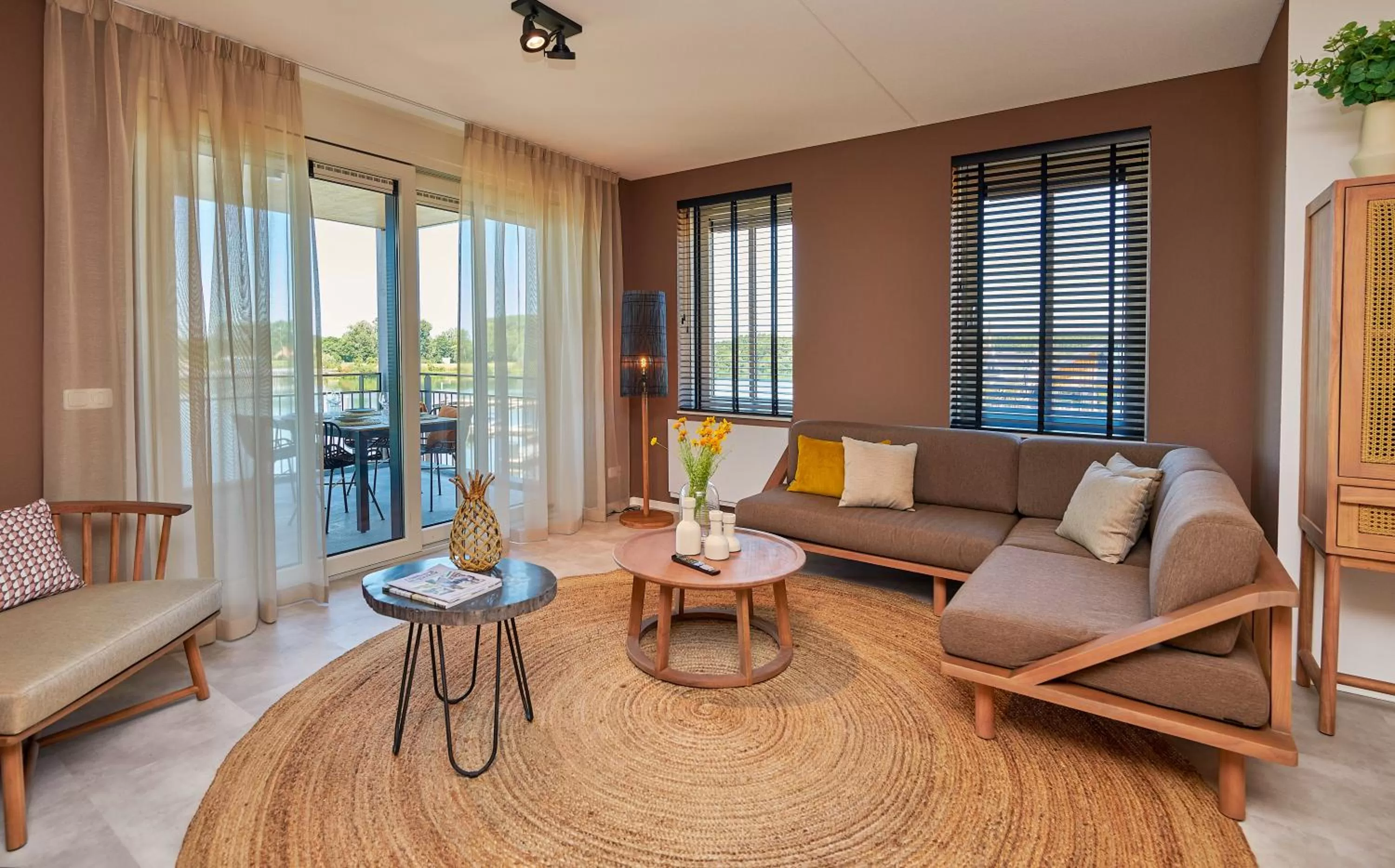 Living room in Parc Maasresidence Thorn Apartments