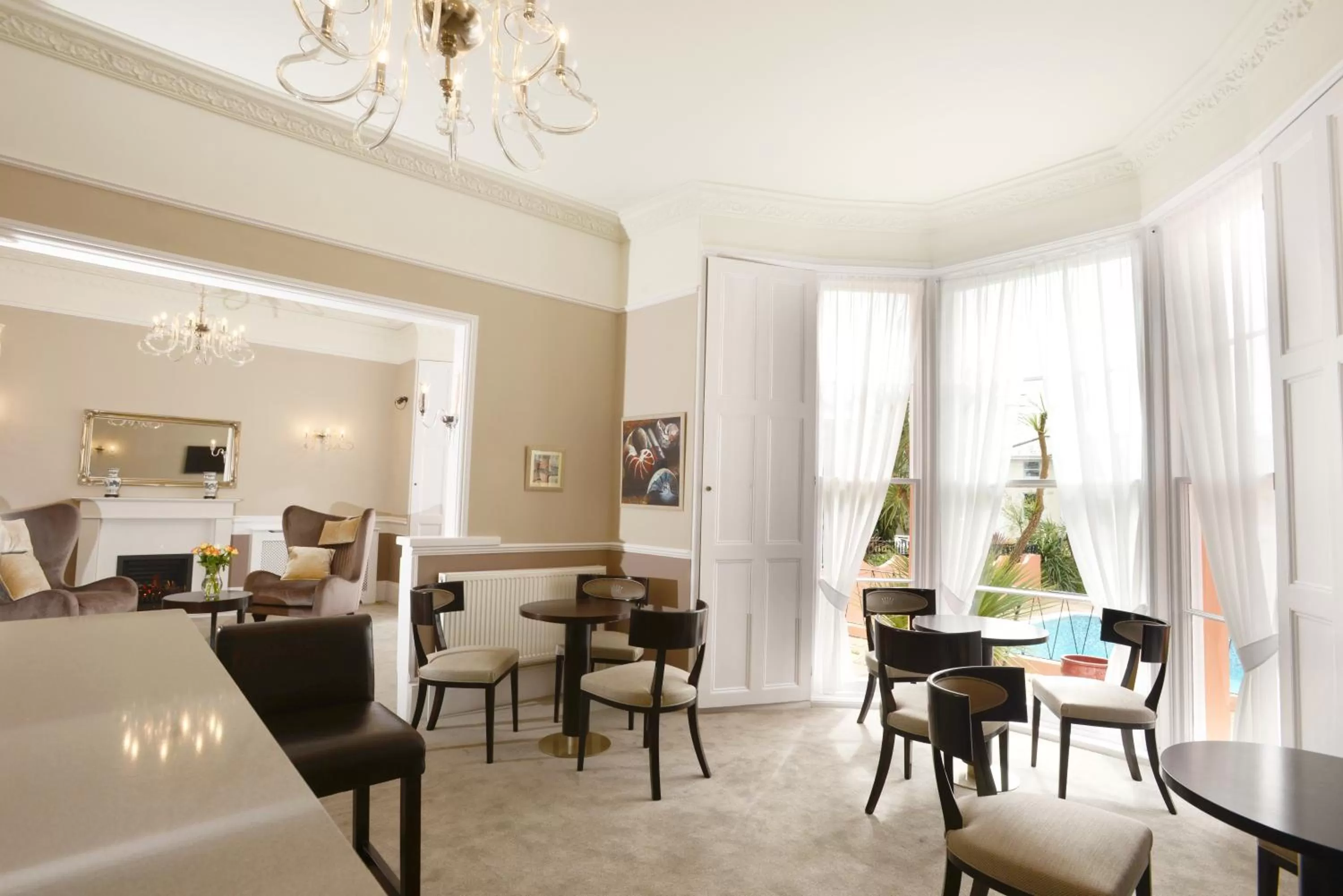 Communal lounge/ TV room in The Devon Court