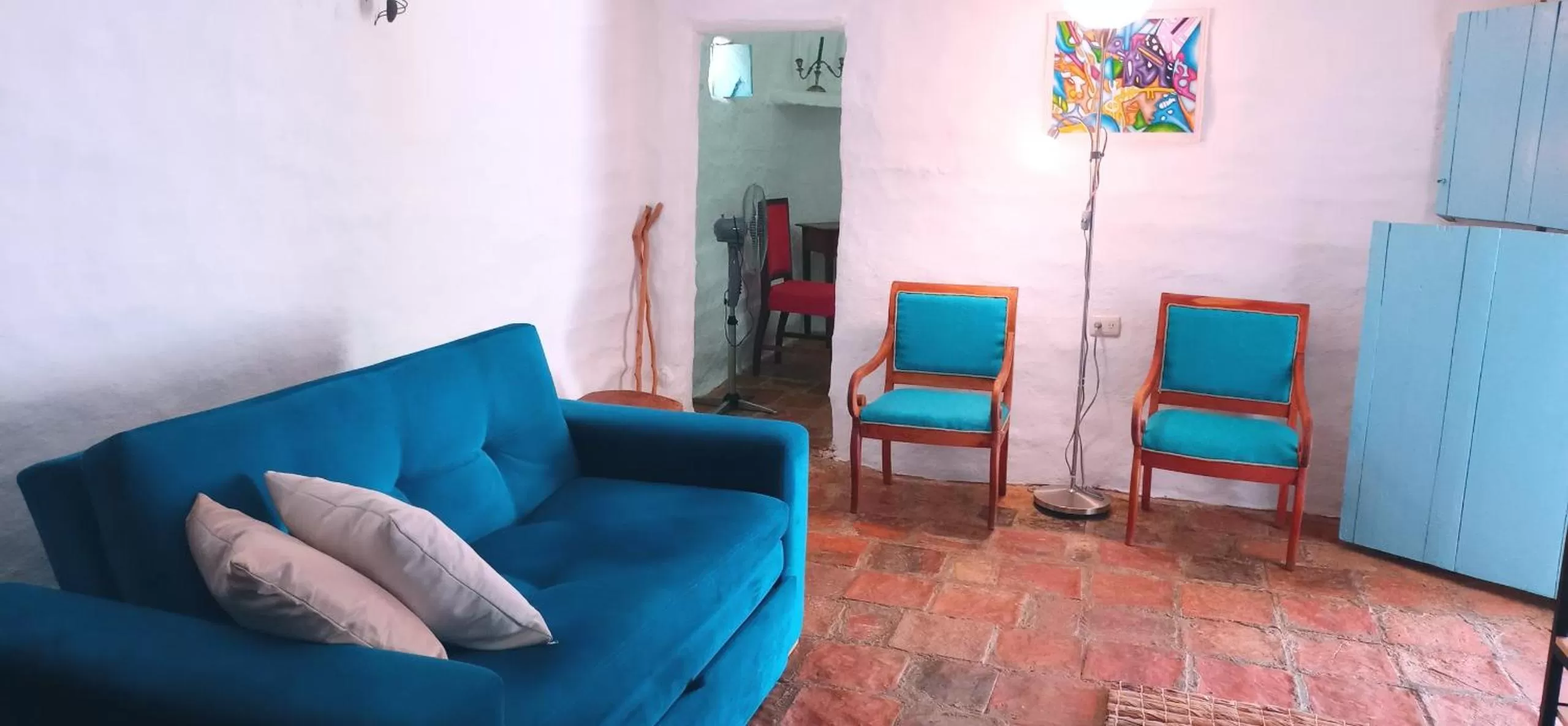 Living room in El Paraiso - B&B Finca San Vicente