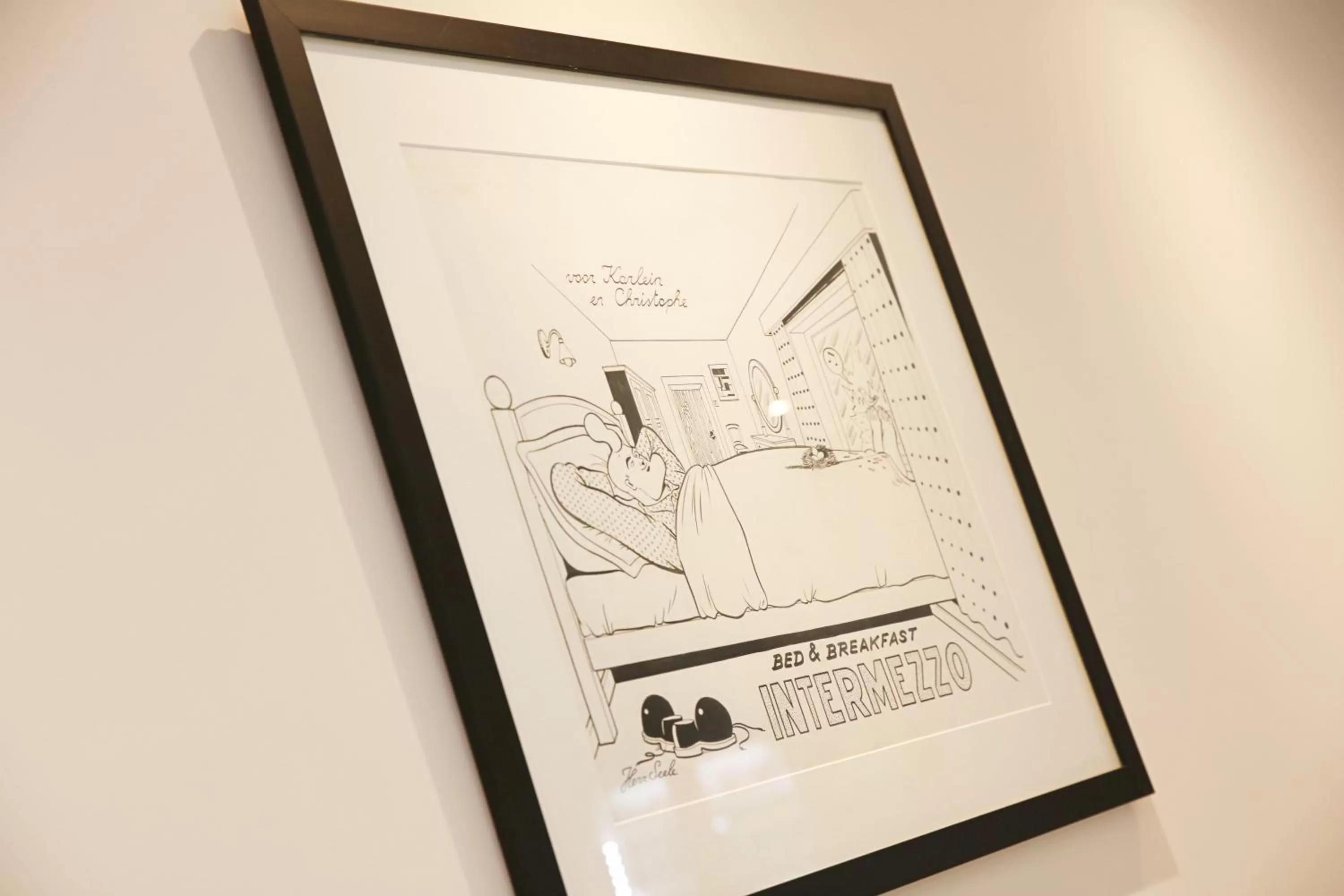 Property logo or sign in B&B Intermezzo