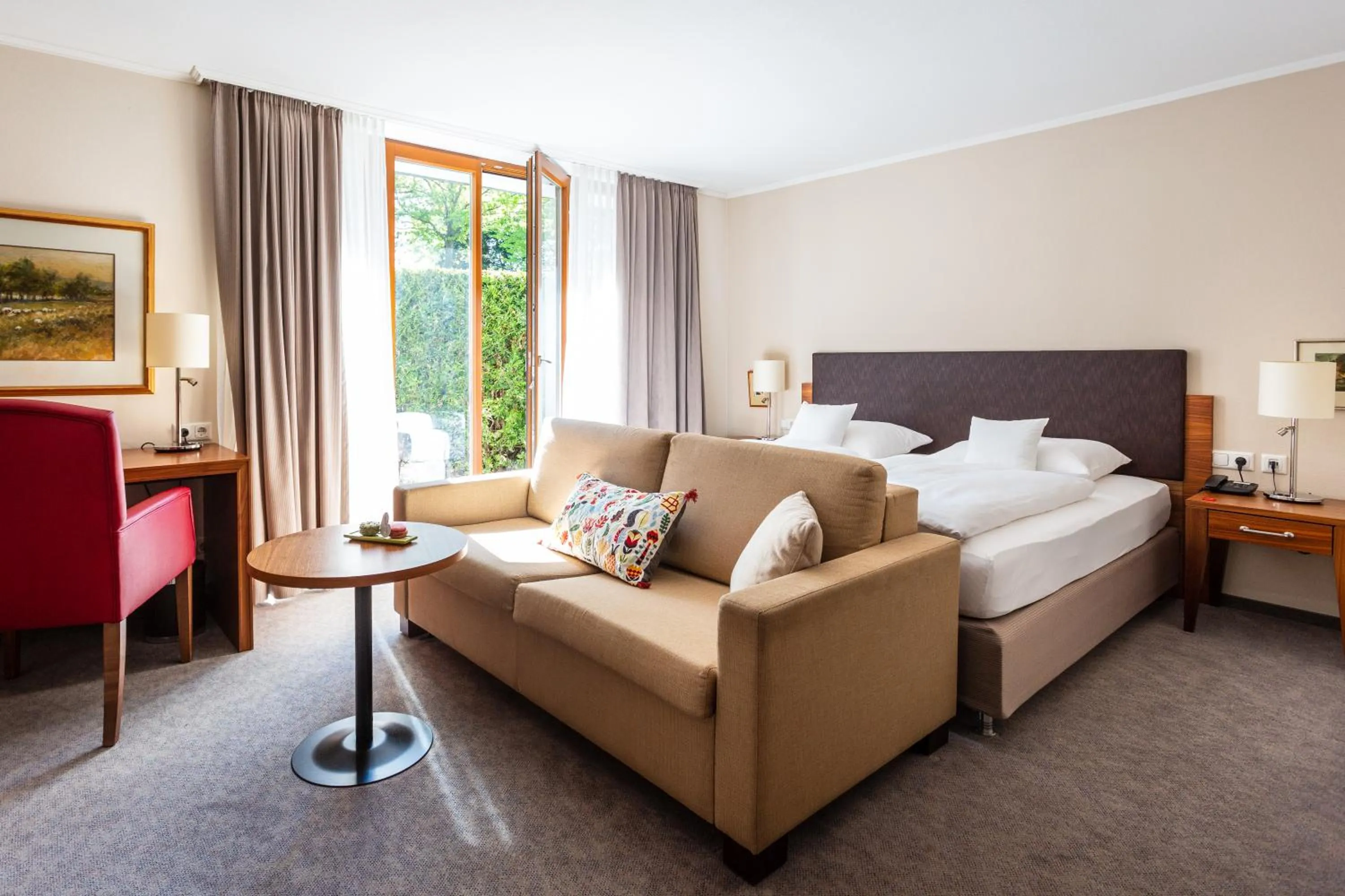 Photo of the whole room, Bed in Landhotel Gottinger