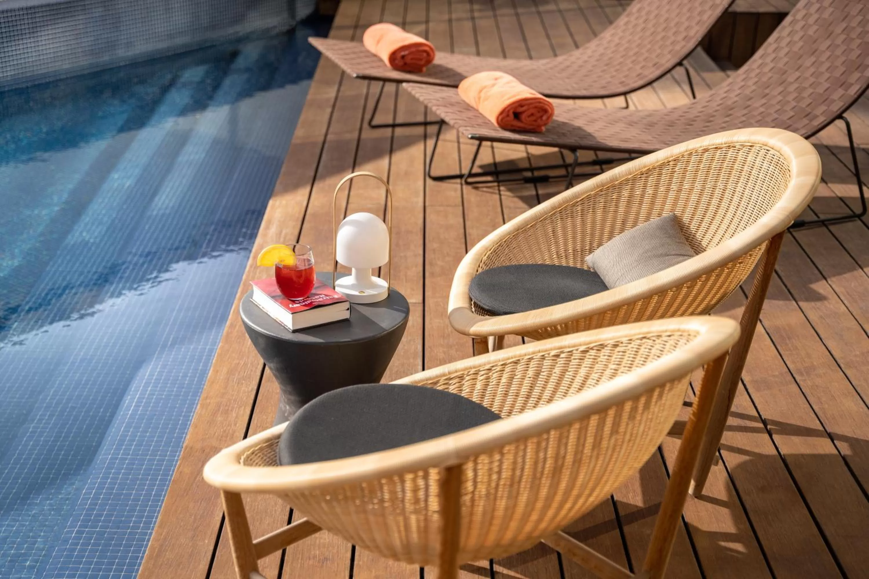 Pool view in Ocean Drive Barcelona