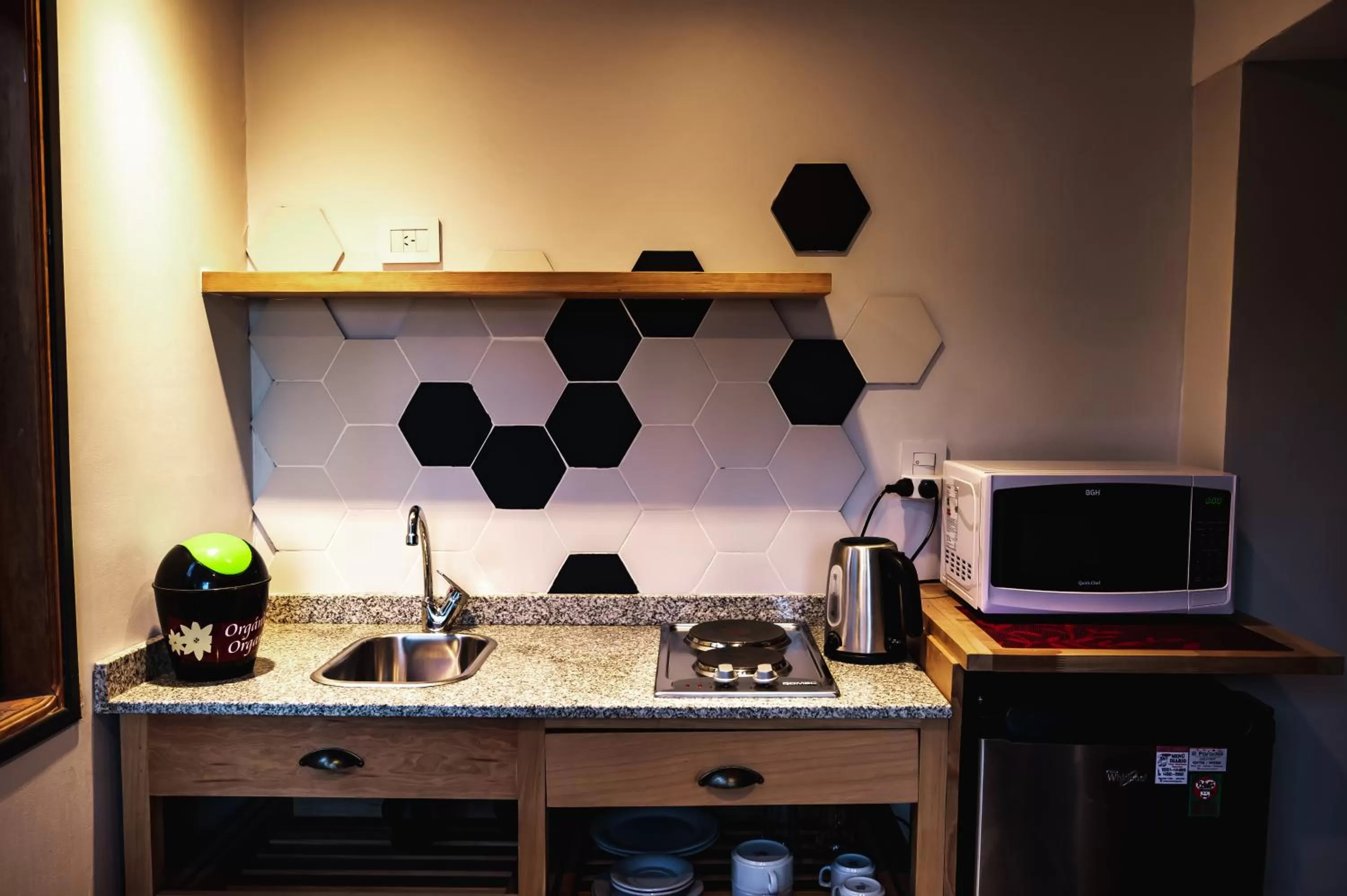 Kitchen or kitchenette in Hosteria Foike